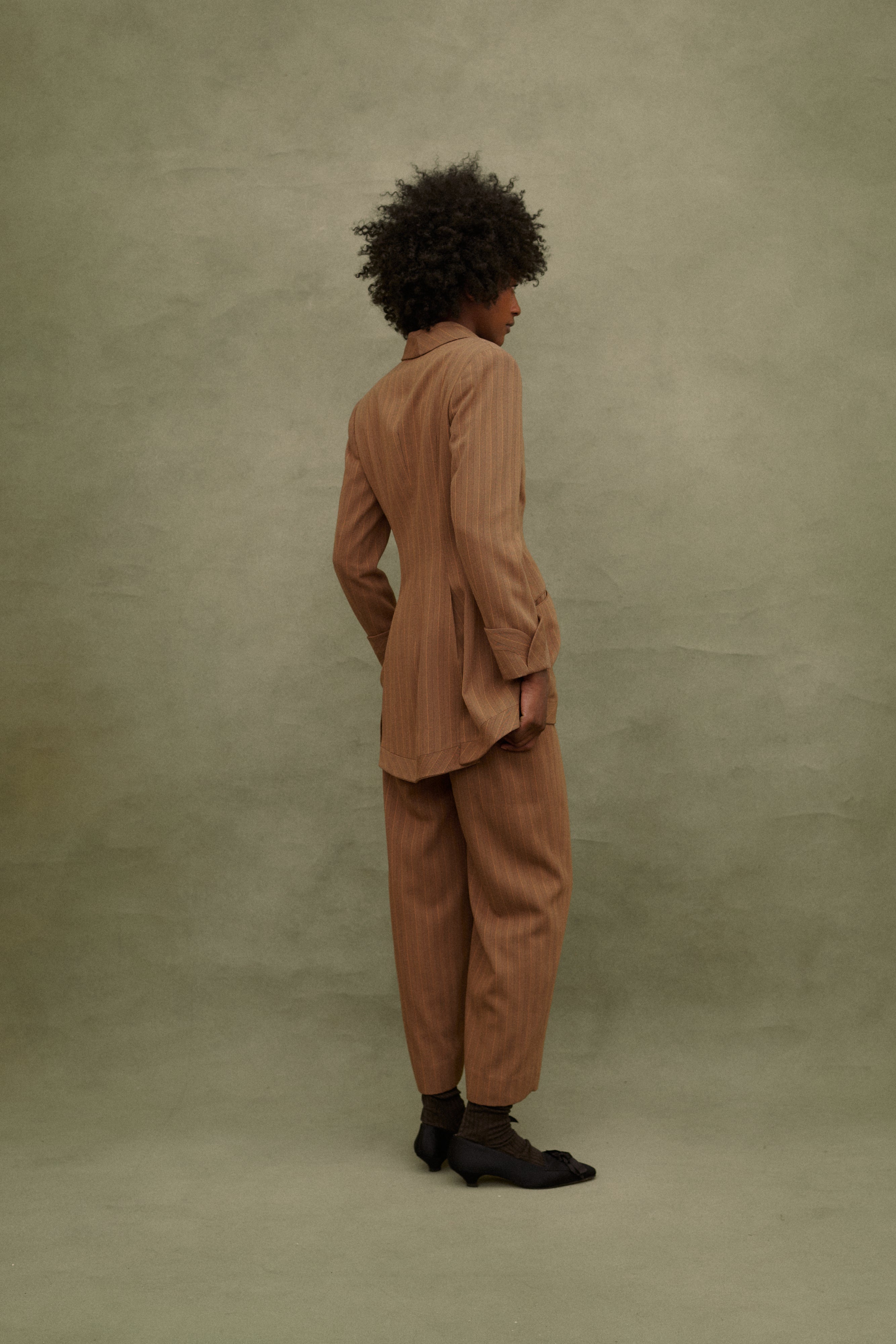 Richard Tyler Striped Suit - Desert Vintage