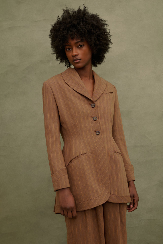 Richard Tyler Striped Suit - Desert Vintage