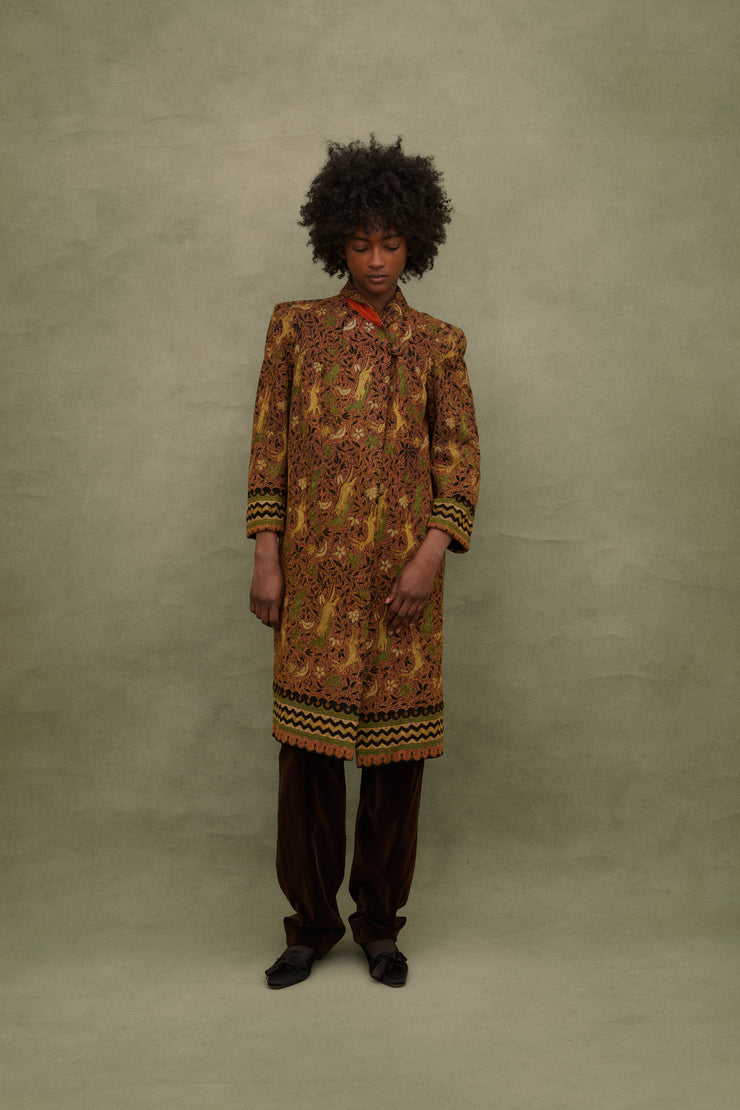 Antique Embroidered Coat - Desert Vintage