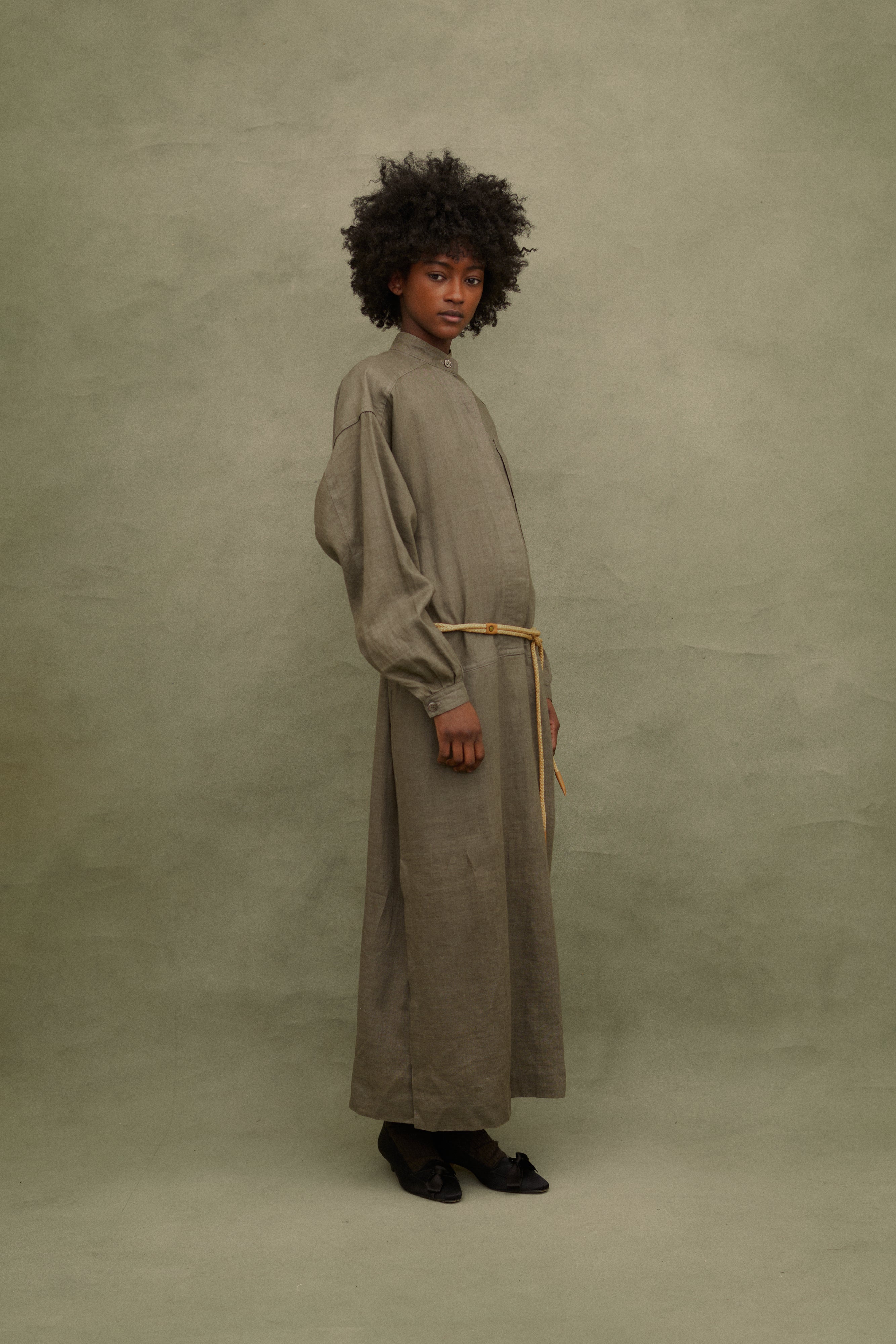 1970s Issey Miyake Linen Dress - Desert Vintage