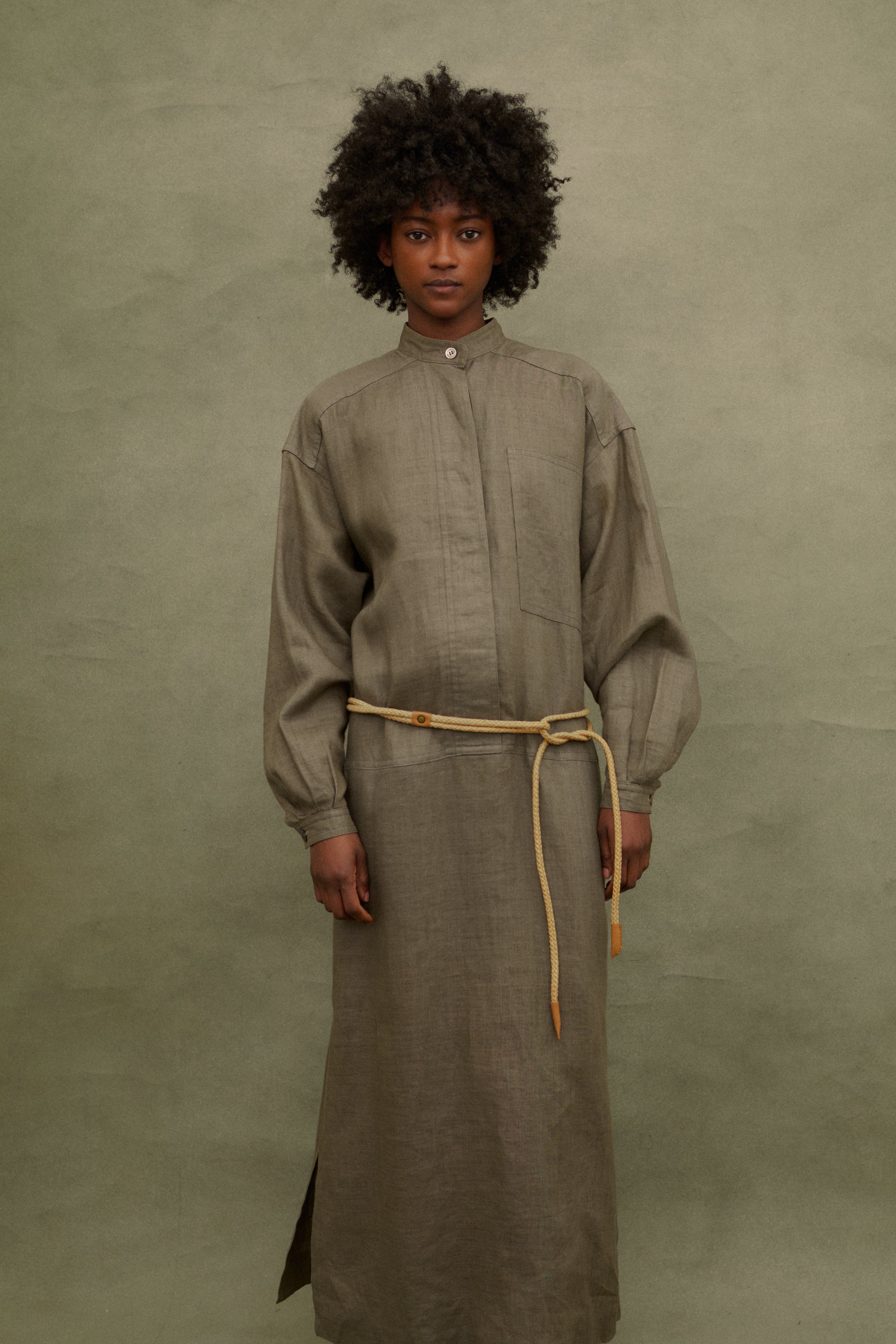 1970s Issey Miyake Linen Dress - Desert Vintage