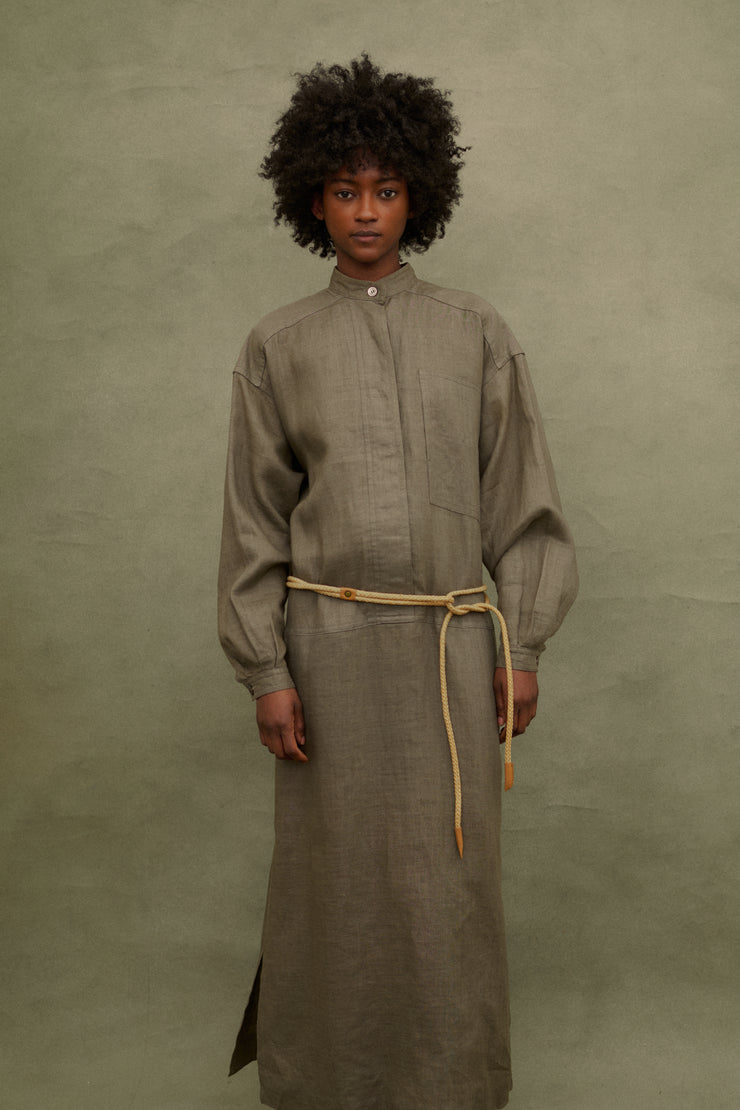 1970s Issey Miyake Linen Dress - Desert Vintage