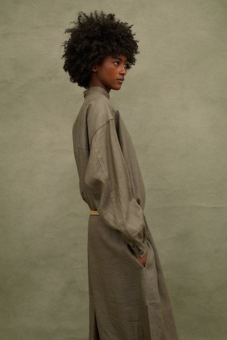 1970s Issey Miyake Linen Dress - Desert Vintage