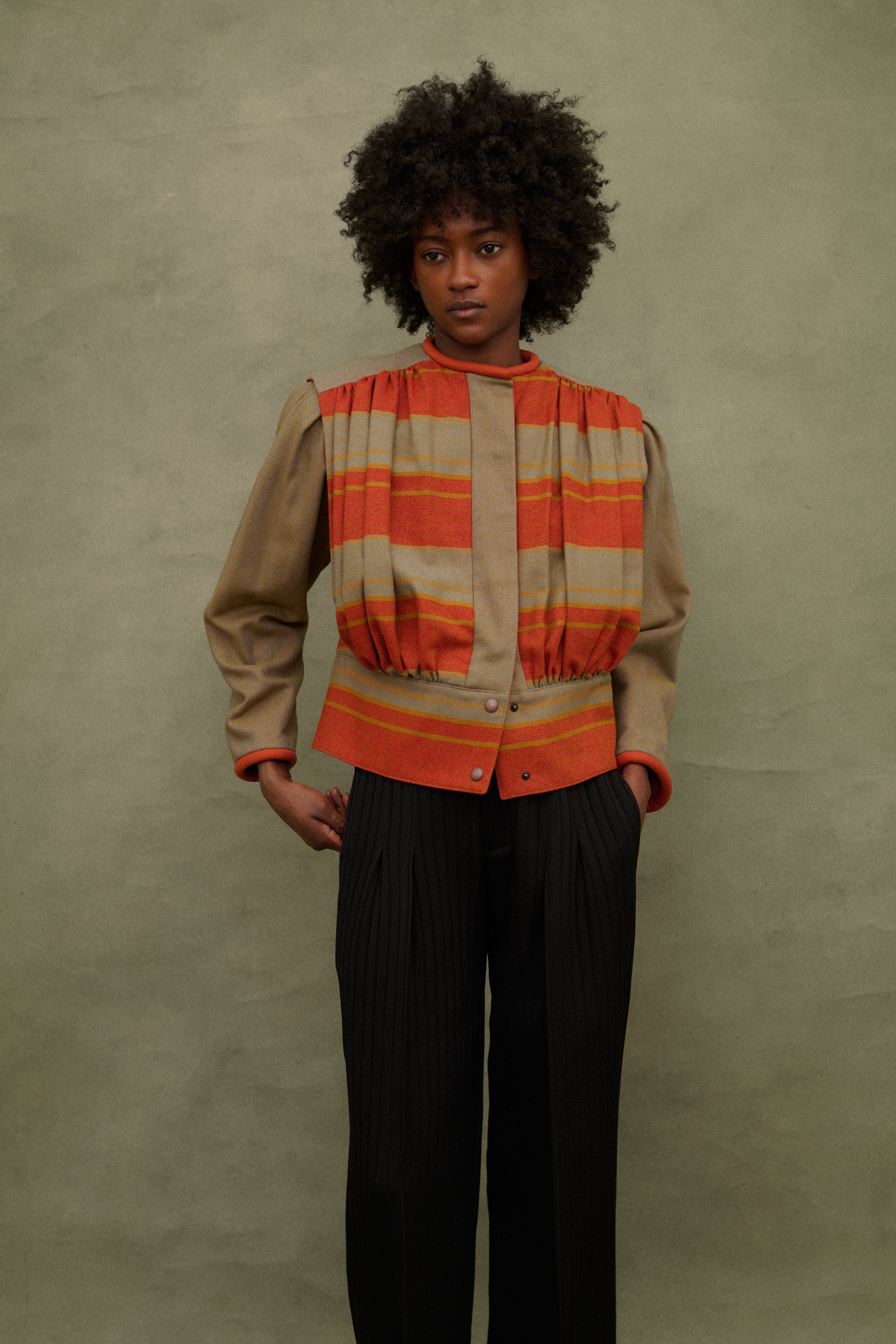Armani Striped Jacket - Desert Vintage