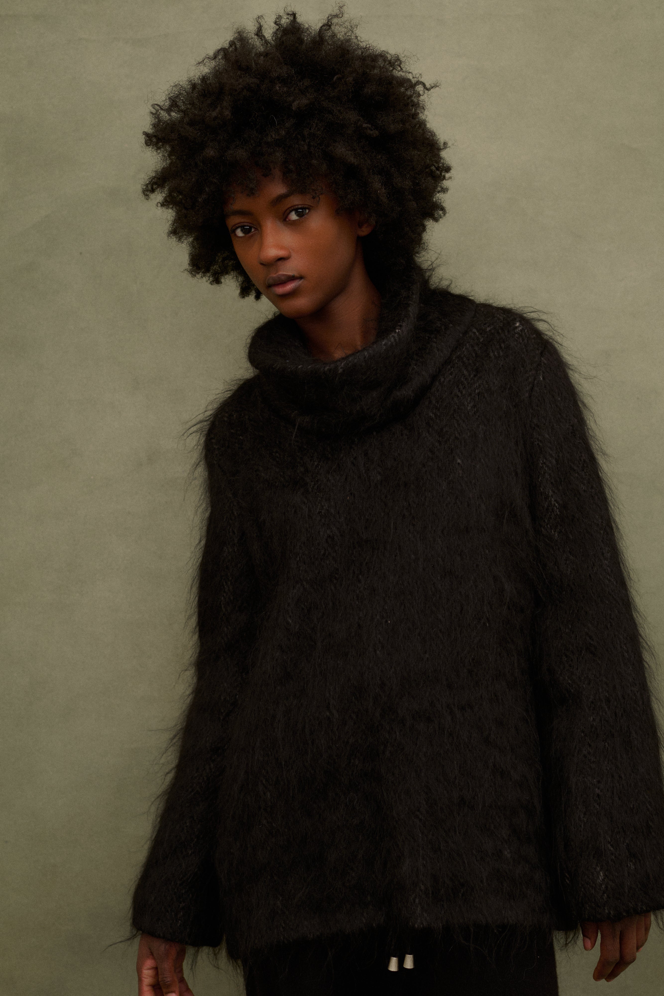 Veronique Branquinho Mohair Blouse - Desert Vintage