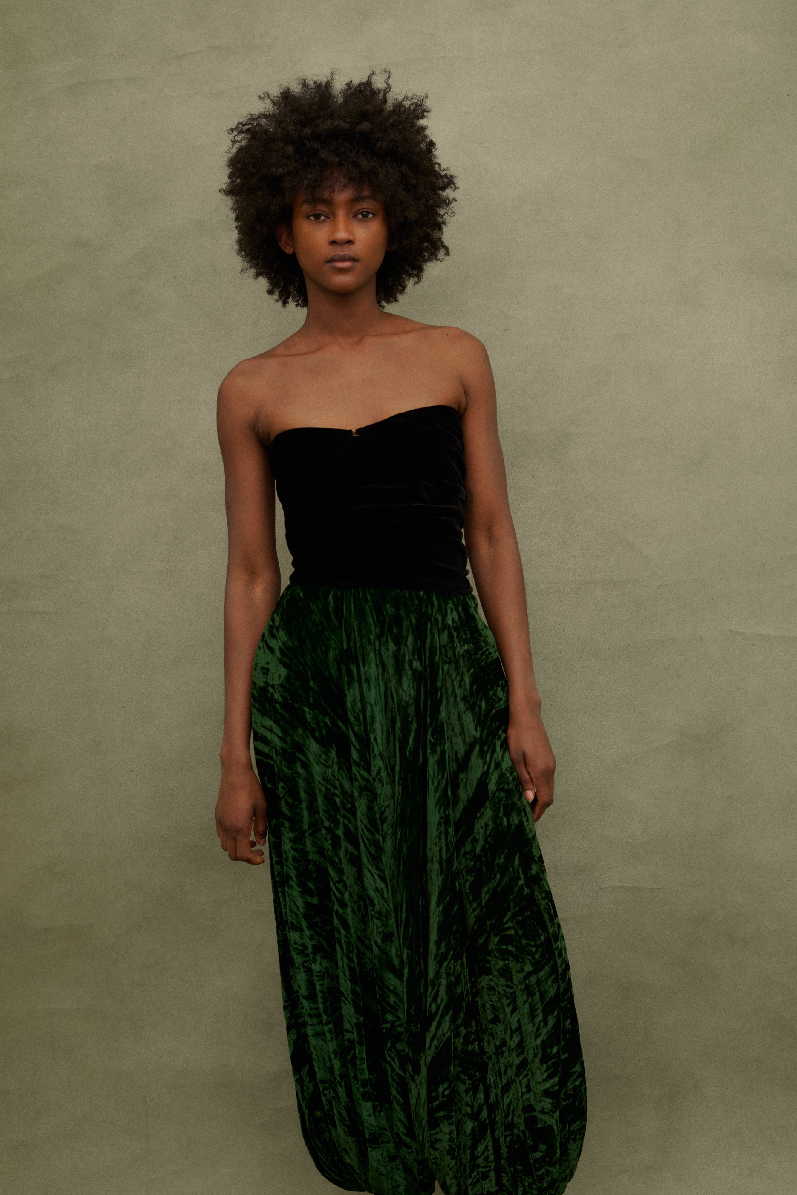 Ysl Black Velvet Sash* - Desert Vintage