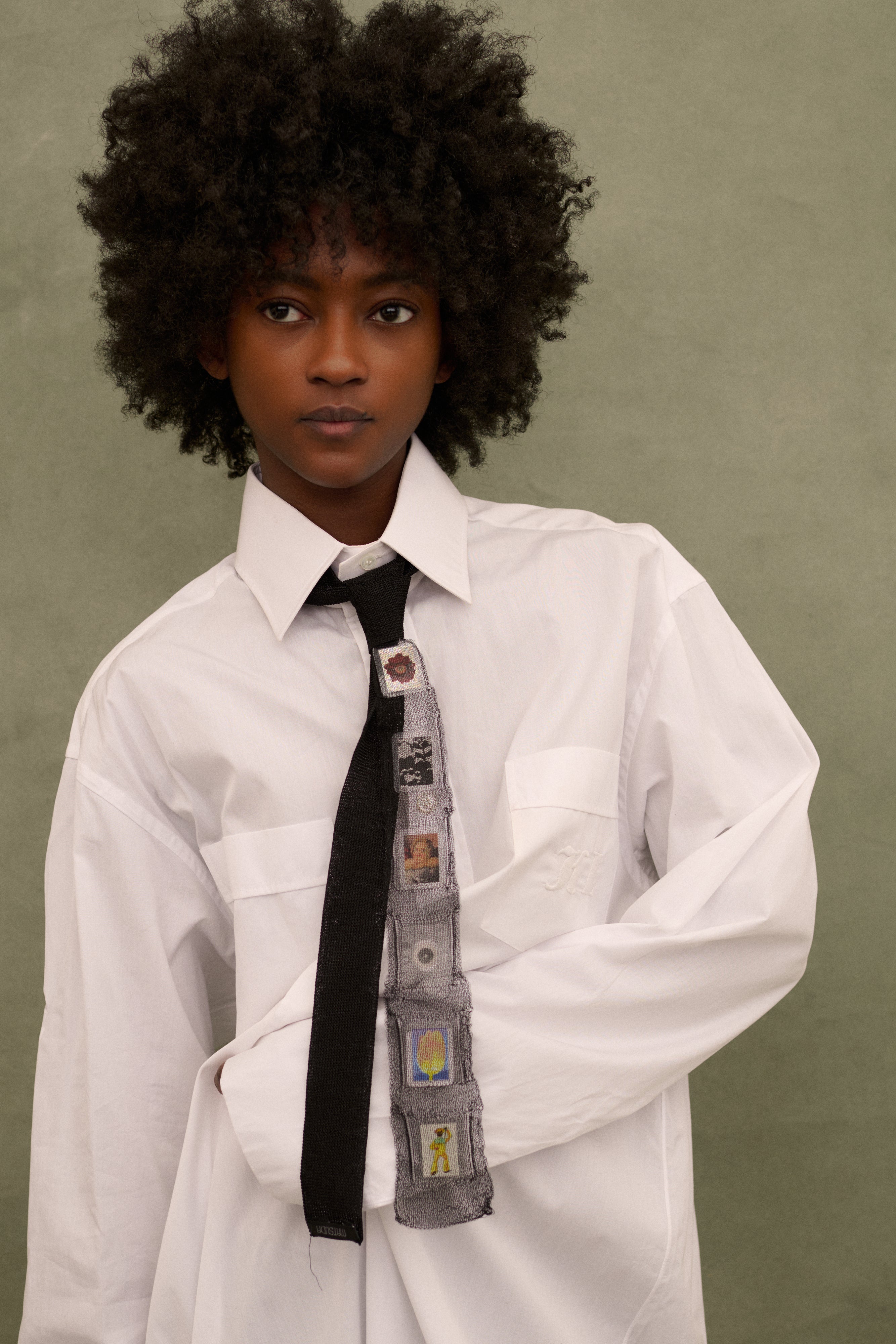 Matsuda Mesh Tie - Desert Vintage