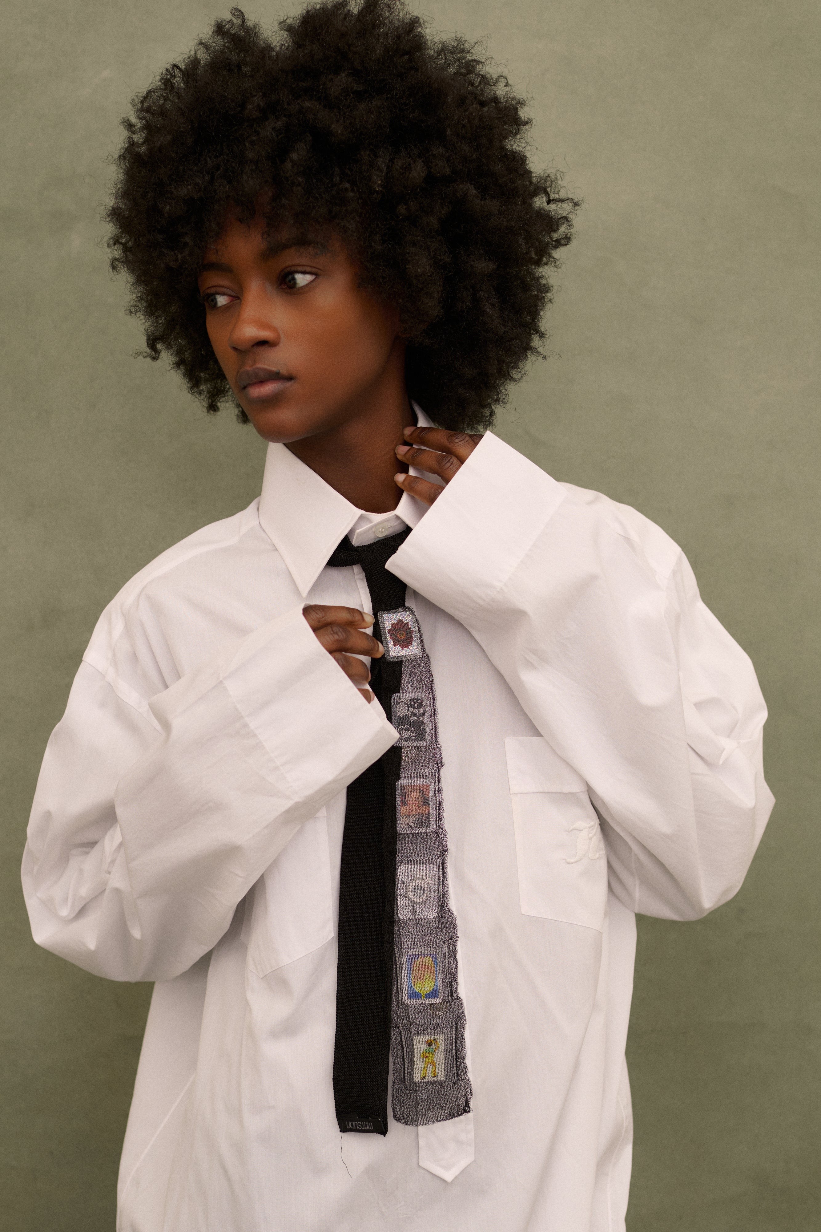 Matsuda Mesh Tie - Desert Vintage