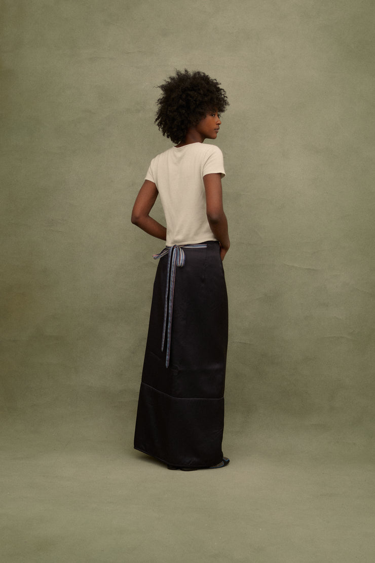 Dries Van Noten Rayon Wrap Skirt - Desert Vintage