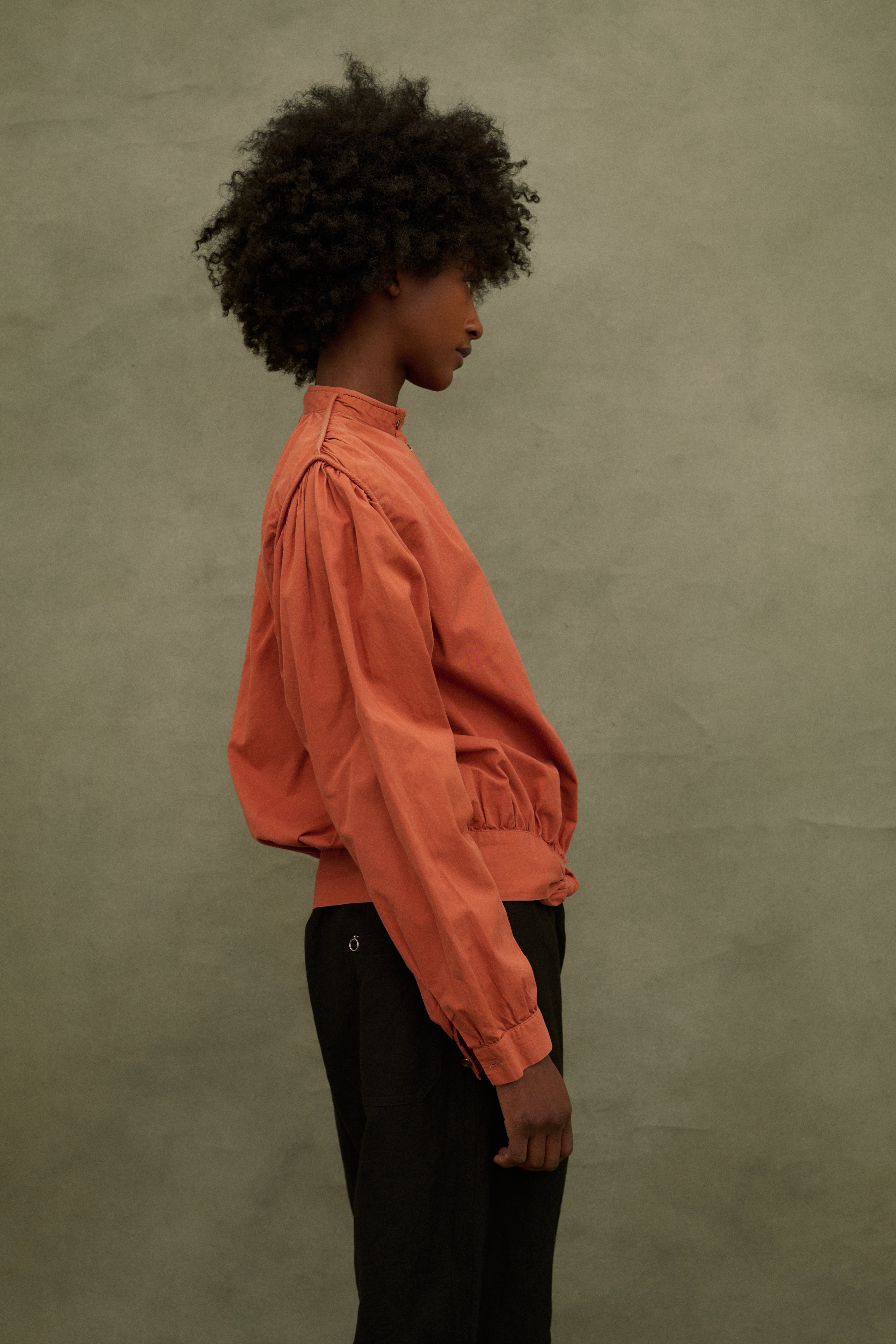 Giorgio Armani Cotton Blouse - Desert Vintage