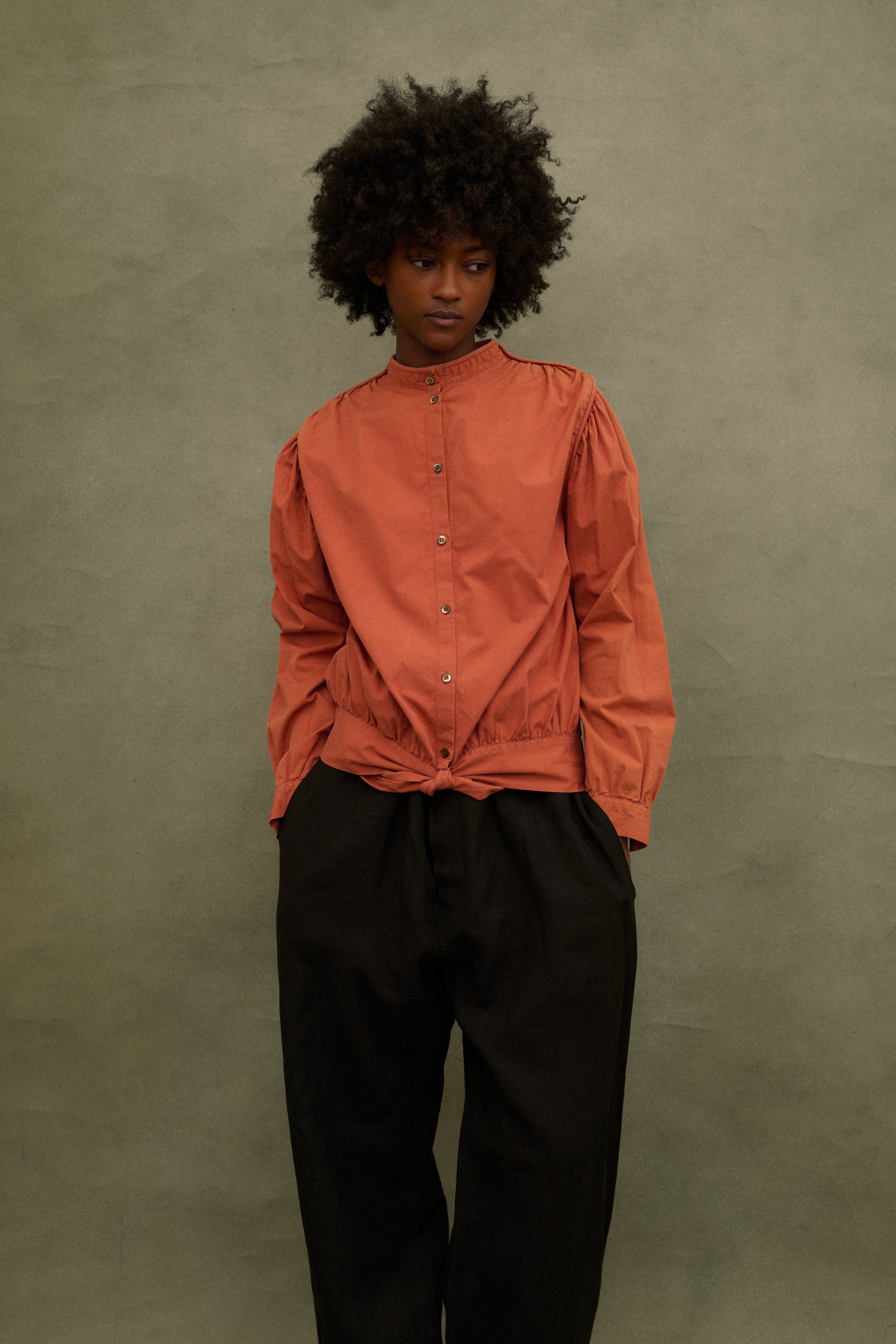 Giorgio Armani Cotton Blouse - Desert Vintage