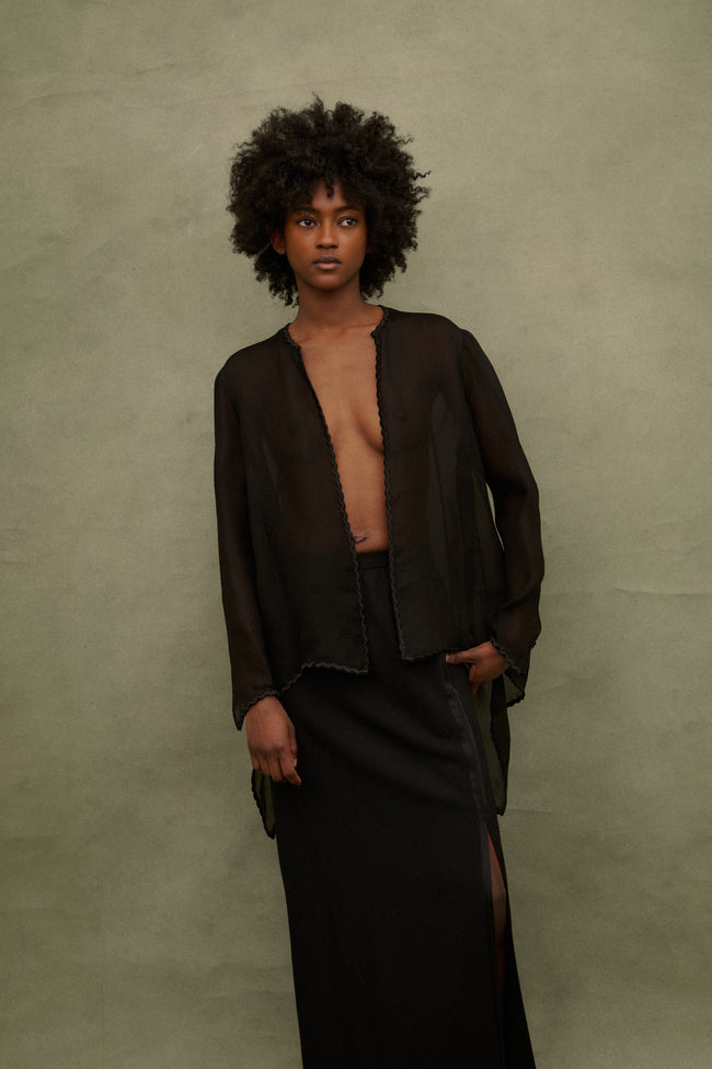Beene Sheer Cardigan - Desert Vintage