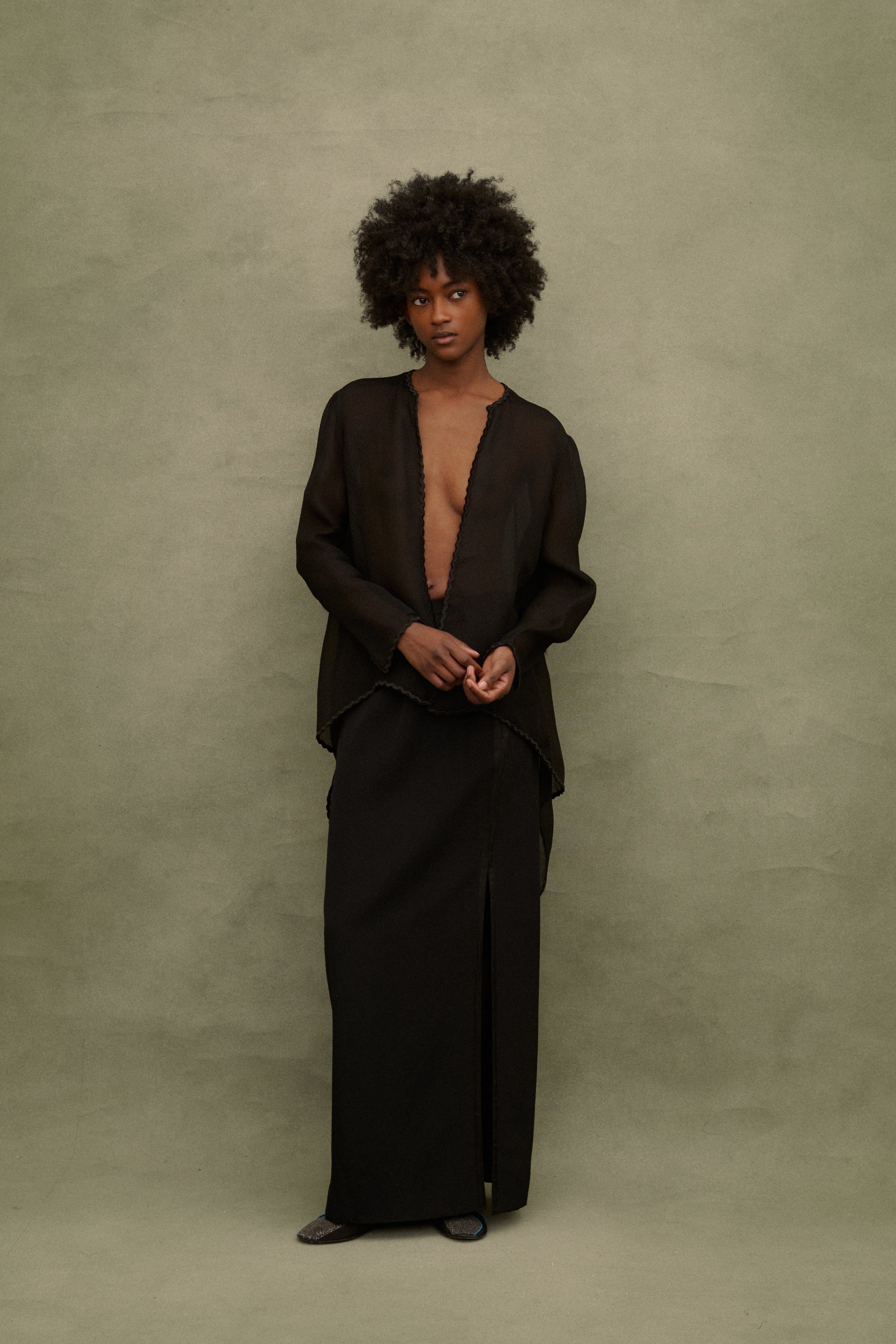 Beene Sheer Cardigan - Desert Vintage