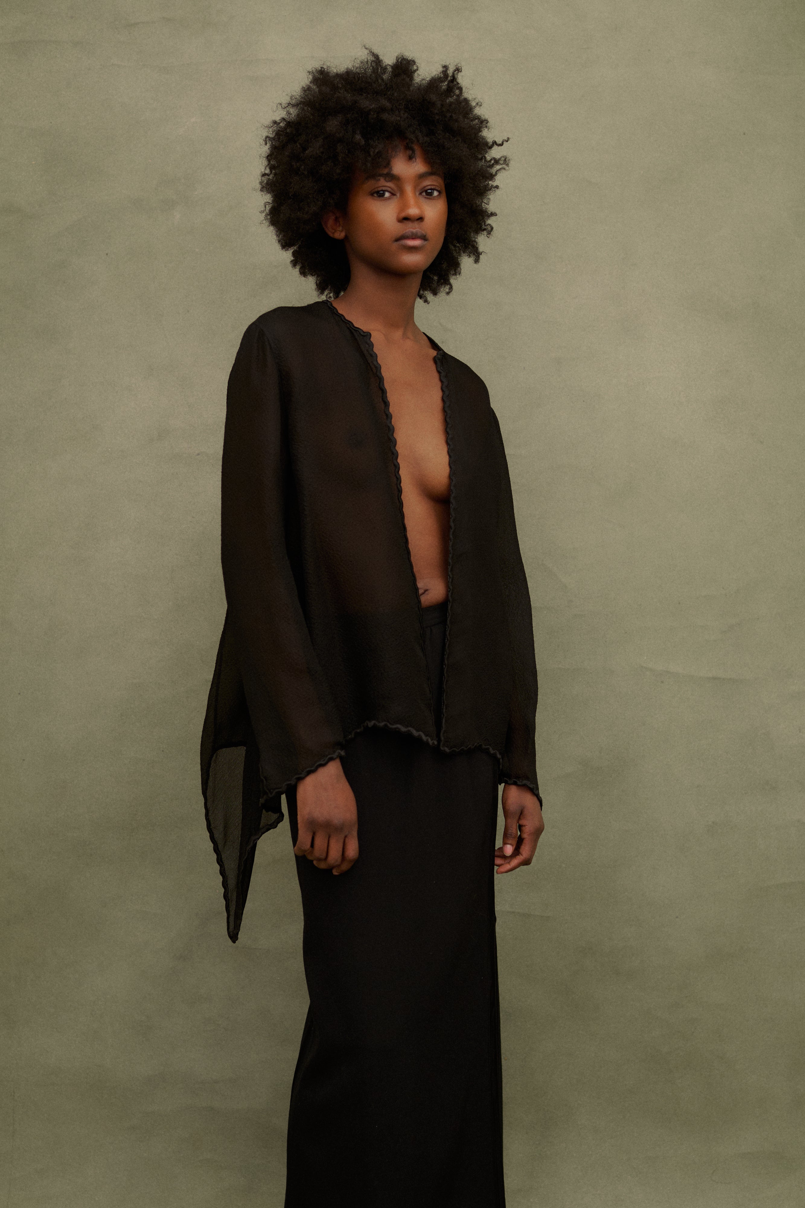 Beene Sheer Cardigan - Desert Vintage