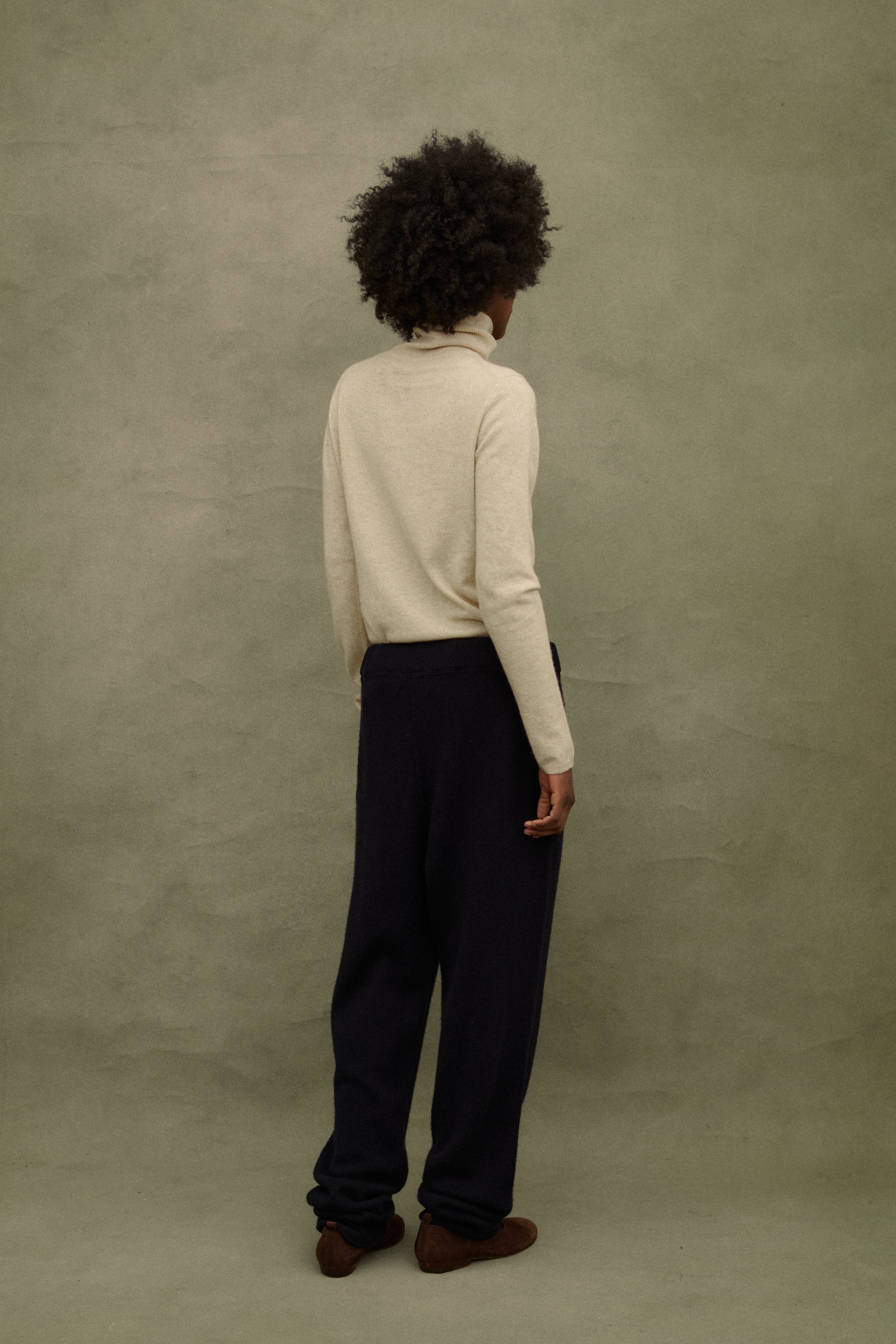 Ralph Lauren Cashmere Drawstring Pants - Desert Vintage