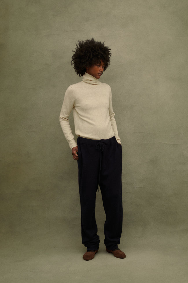 Ralph Lauren Cashmere Drawstring Pants - Desert Vintage