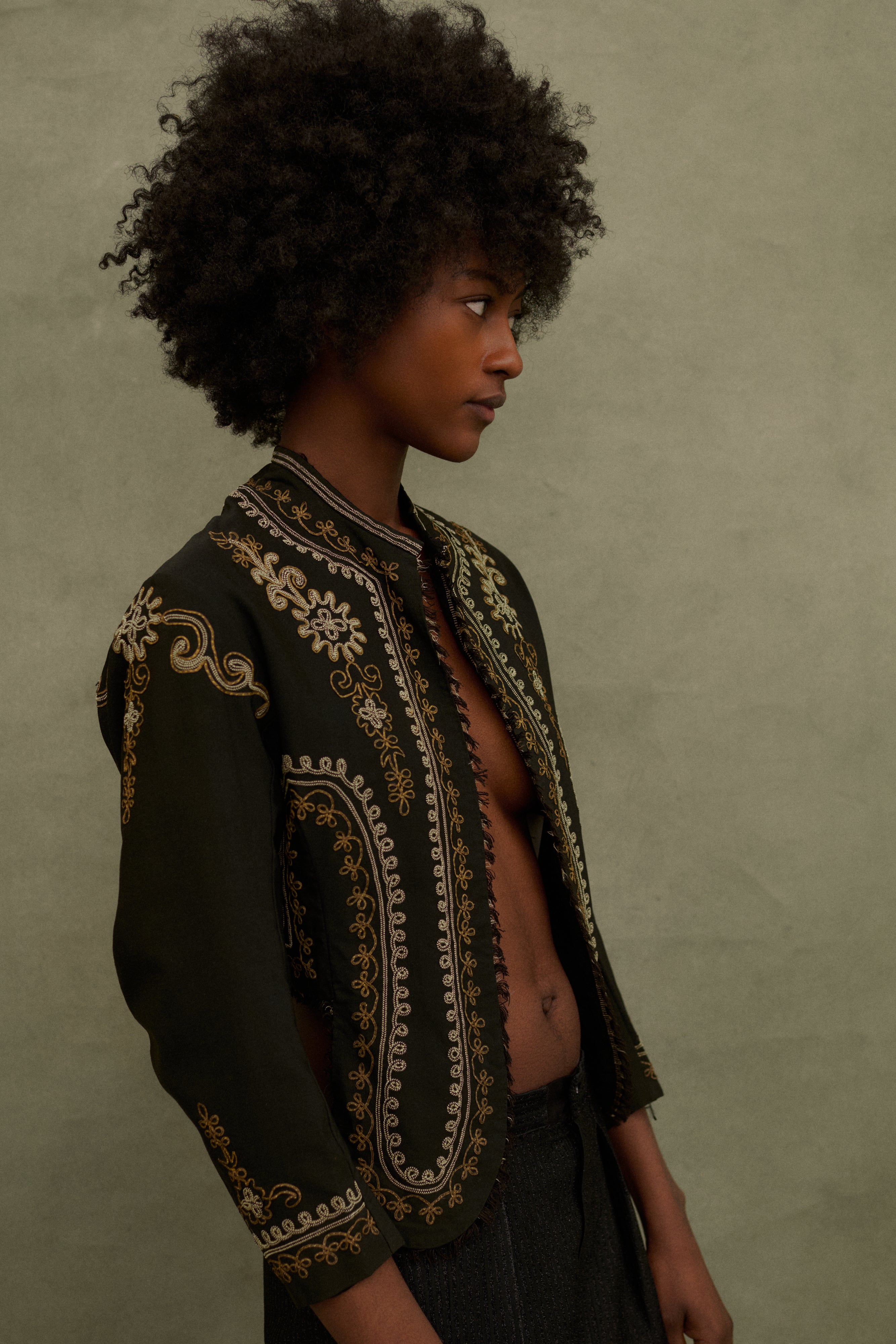 Antique Embroidered Coat - Desert Vintage
