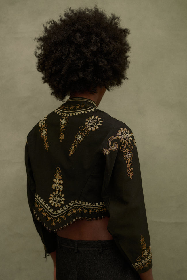 Antique Embroidered Coat - Desert Vintage