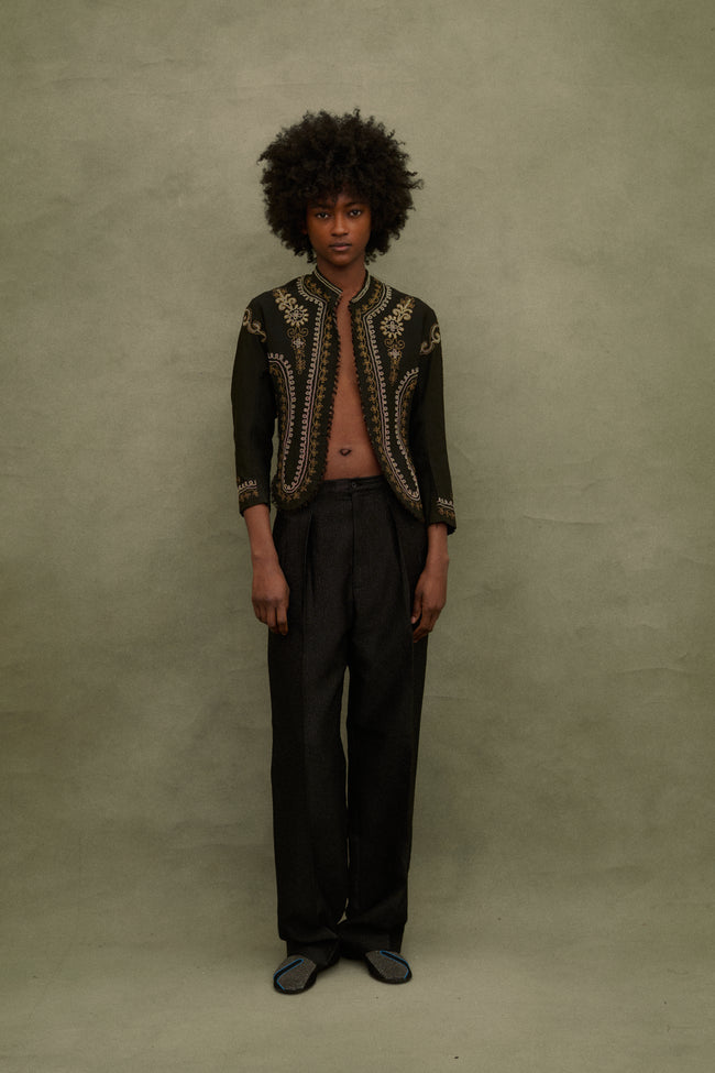 Antique Embroidered Coat - Desert Vintage