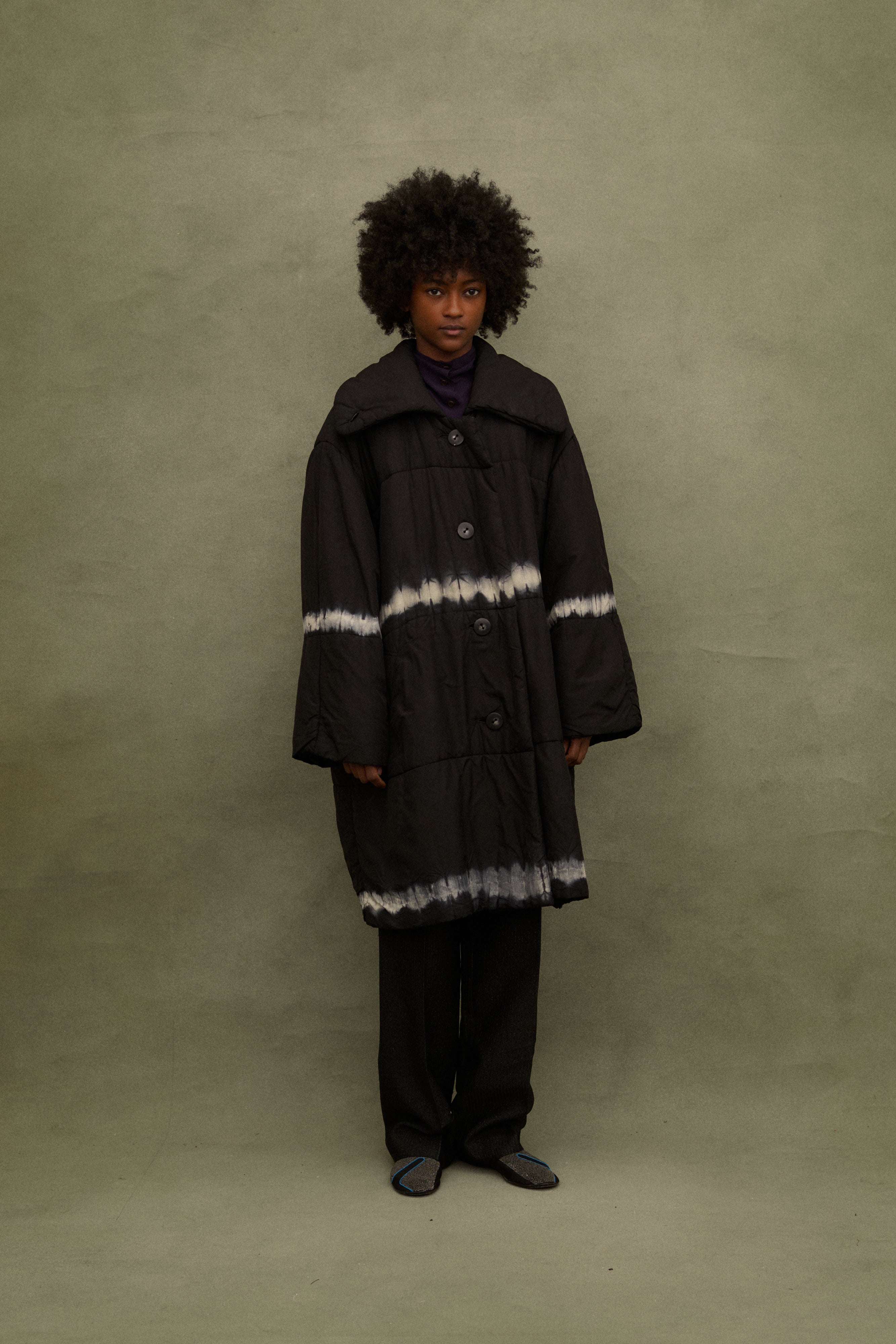 Issey Miyake Puffer Coat - Desert Vintage