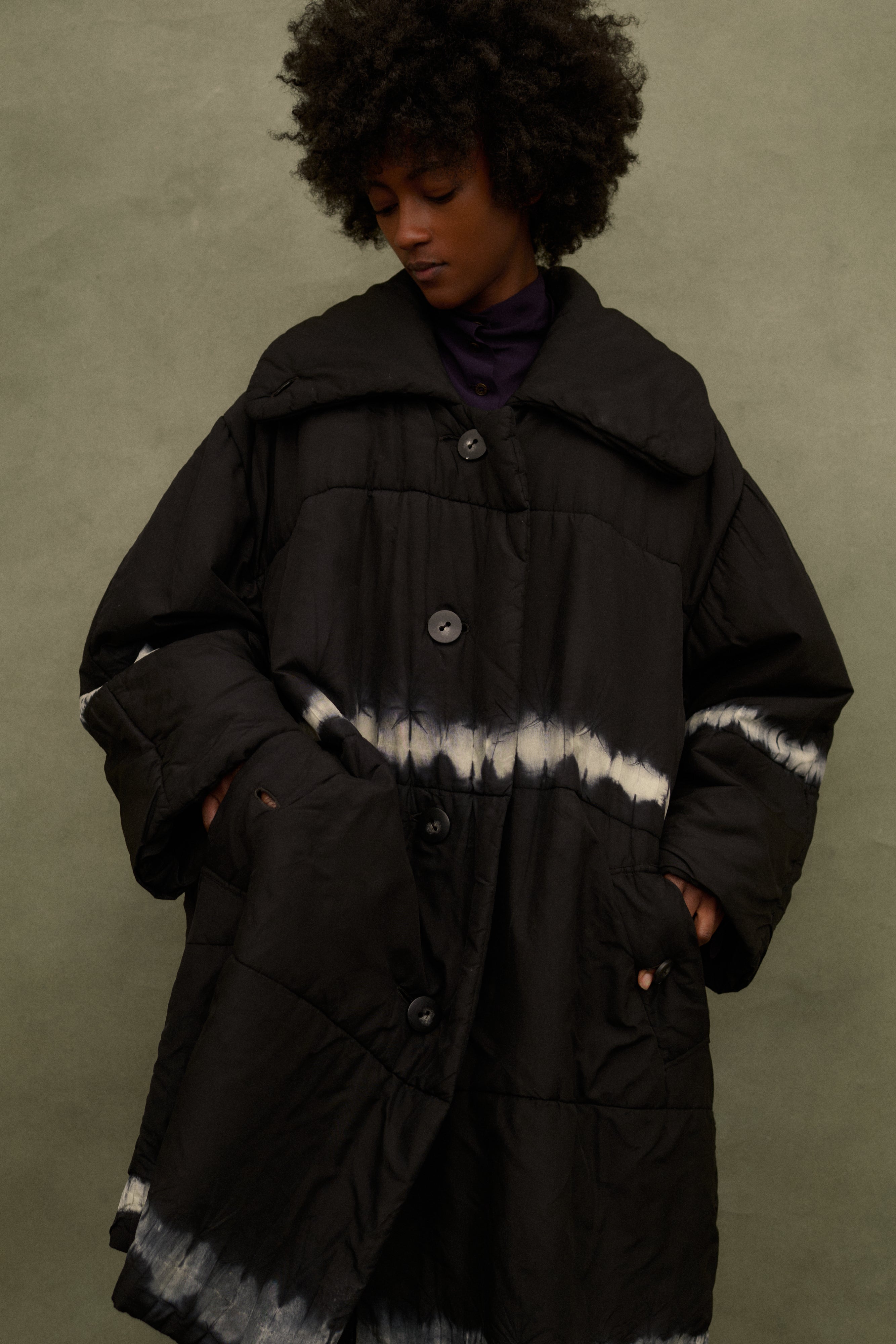 Issey Miyake Puffer Coat - Desert Vintage