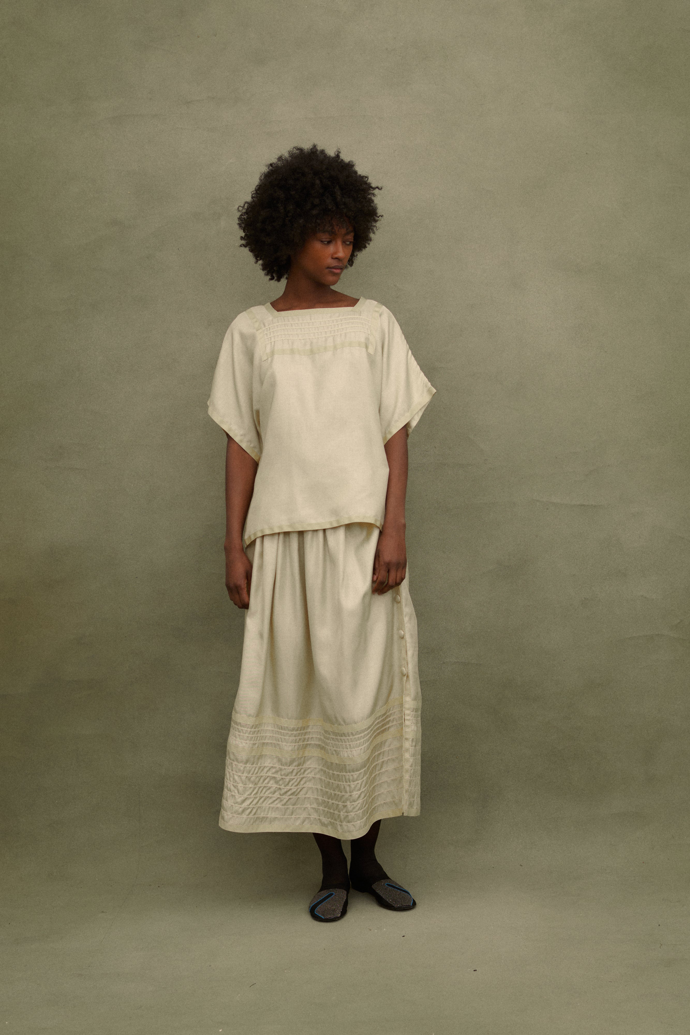 Robert Courtney Silk Ensemble - Desert Vintage