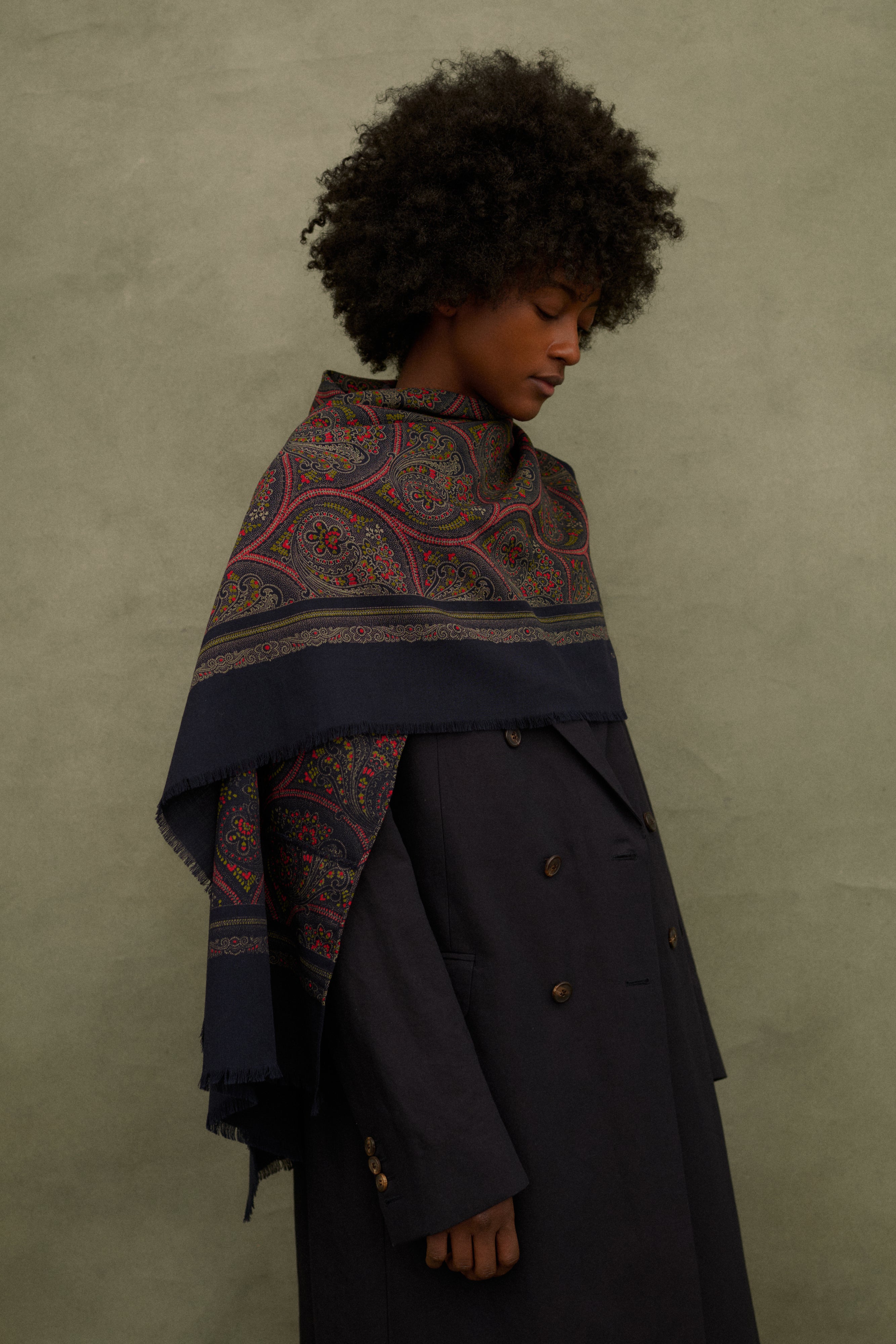 Givenchy Wool Scarf - Desert Vintage