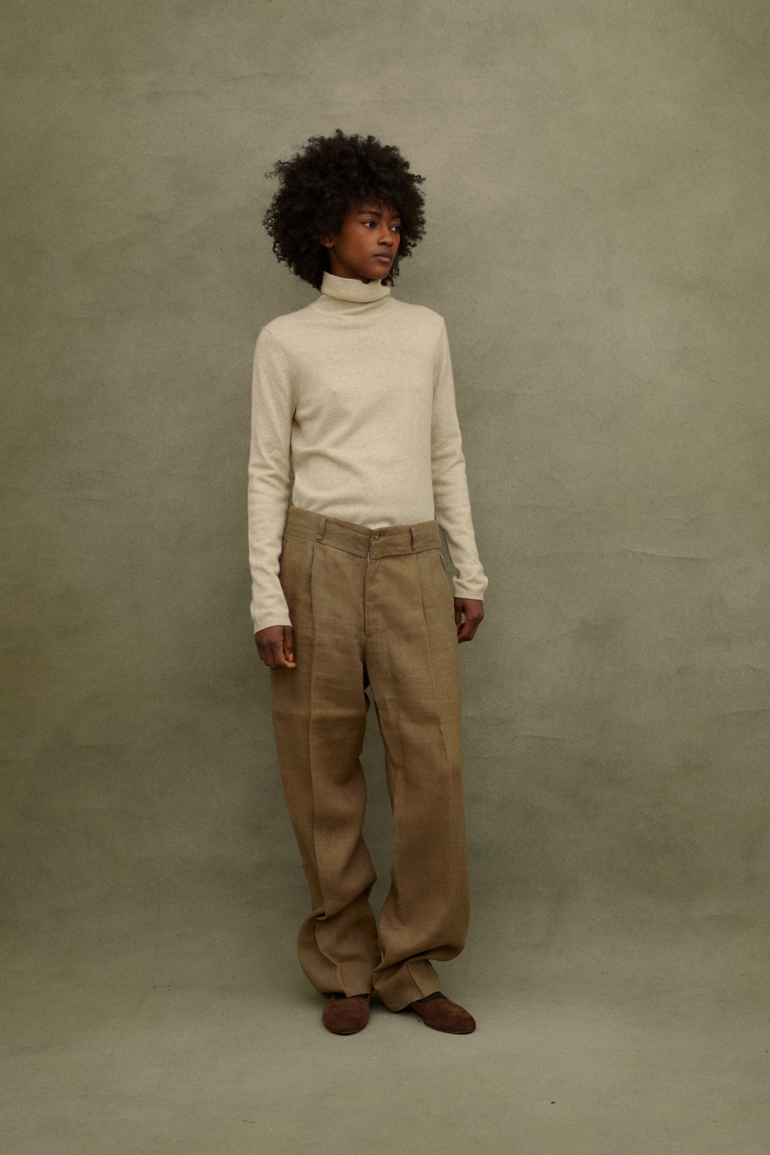 1980s Issey Miyake Linen Trousers - Desert Vintage