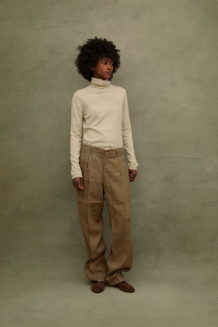 1980s Issey Miyake Linen Trousers - Desert Vintage