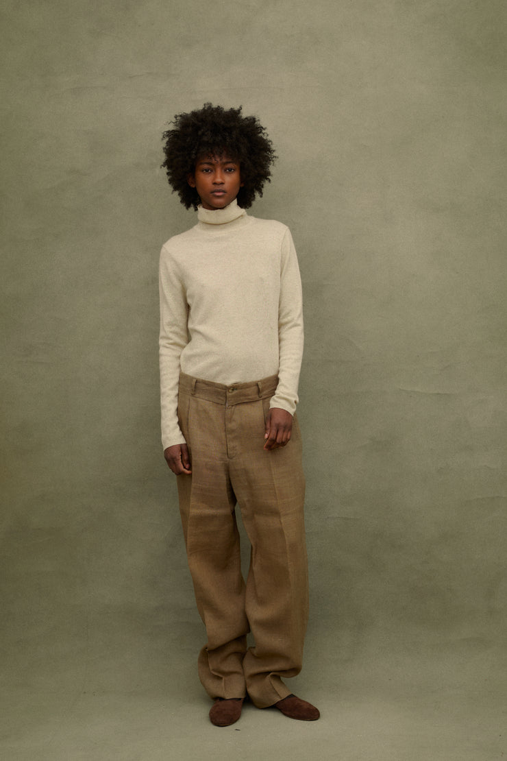 1980s Issey Miyake Linen Trousers - Desert Vintage