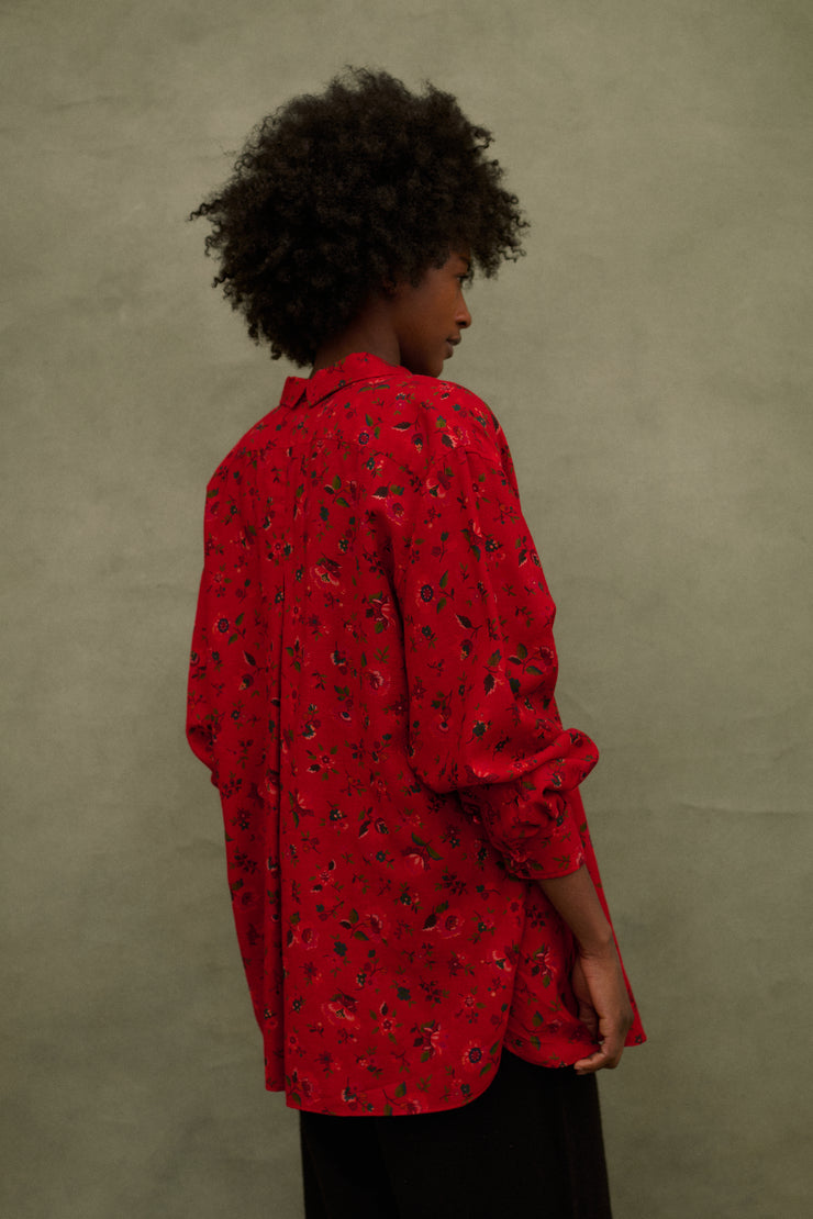 Kenzo Floral Wool Blouse - Desert Vintage