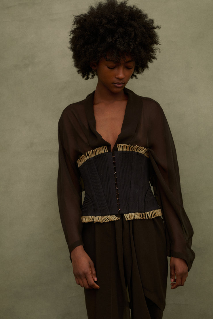 1988 Alaïa Corset - Desert Vintage