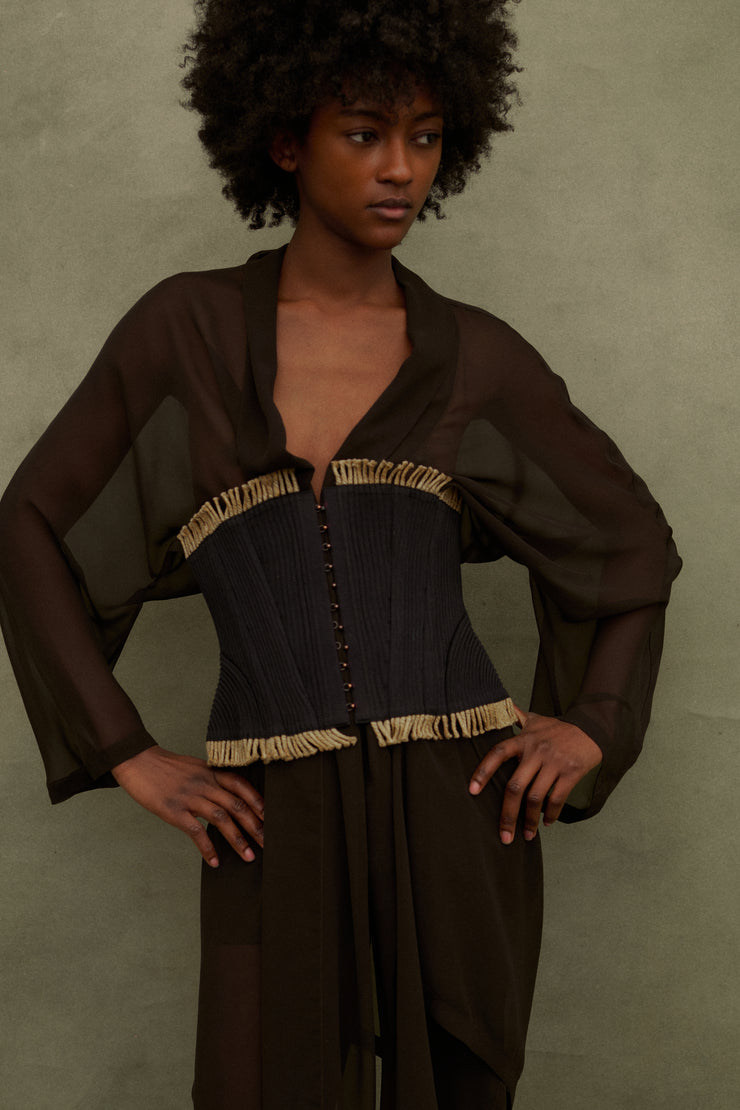 1988 Alaïa Corset - Desert Vintage