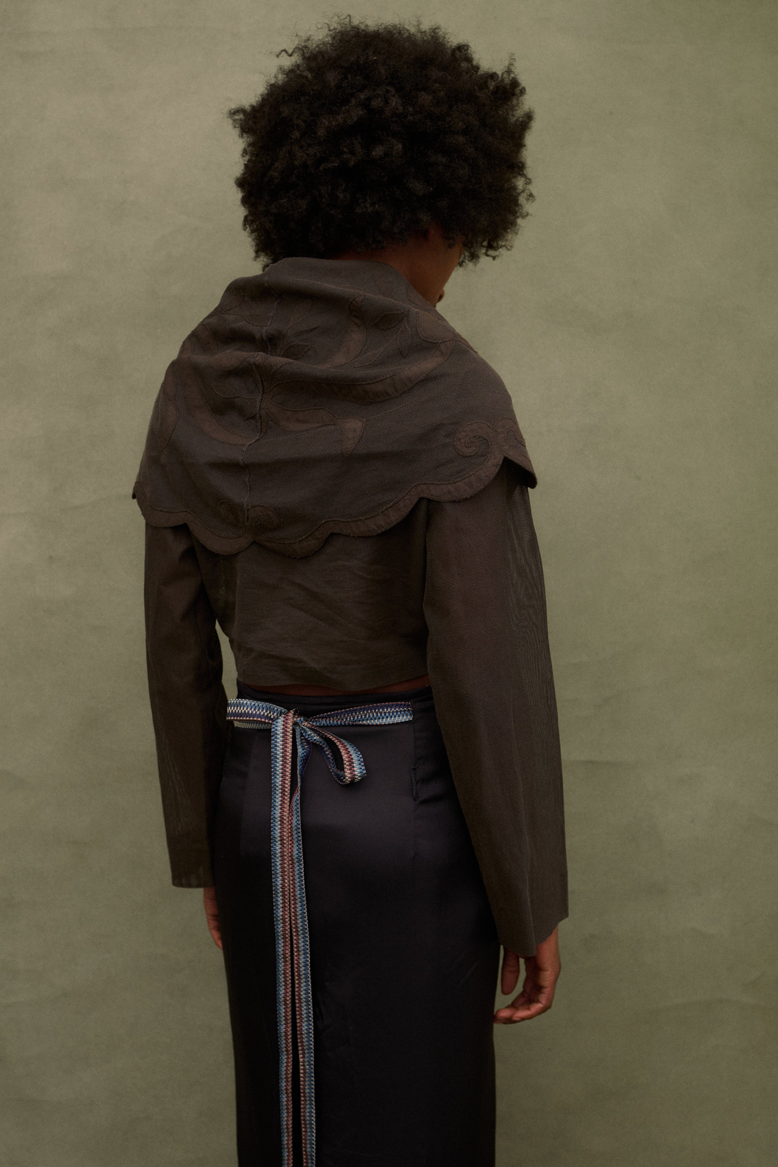 1989 Callaghan Appliqué Blouse - Desert Vintage