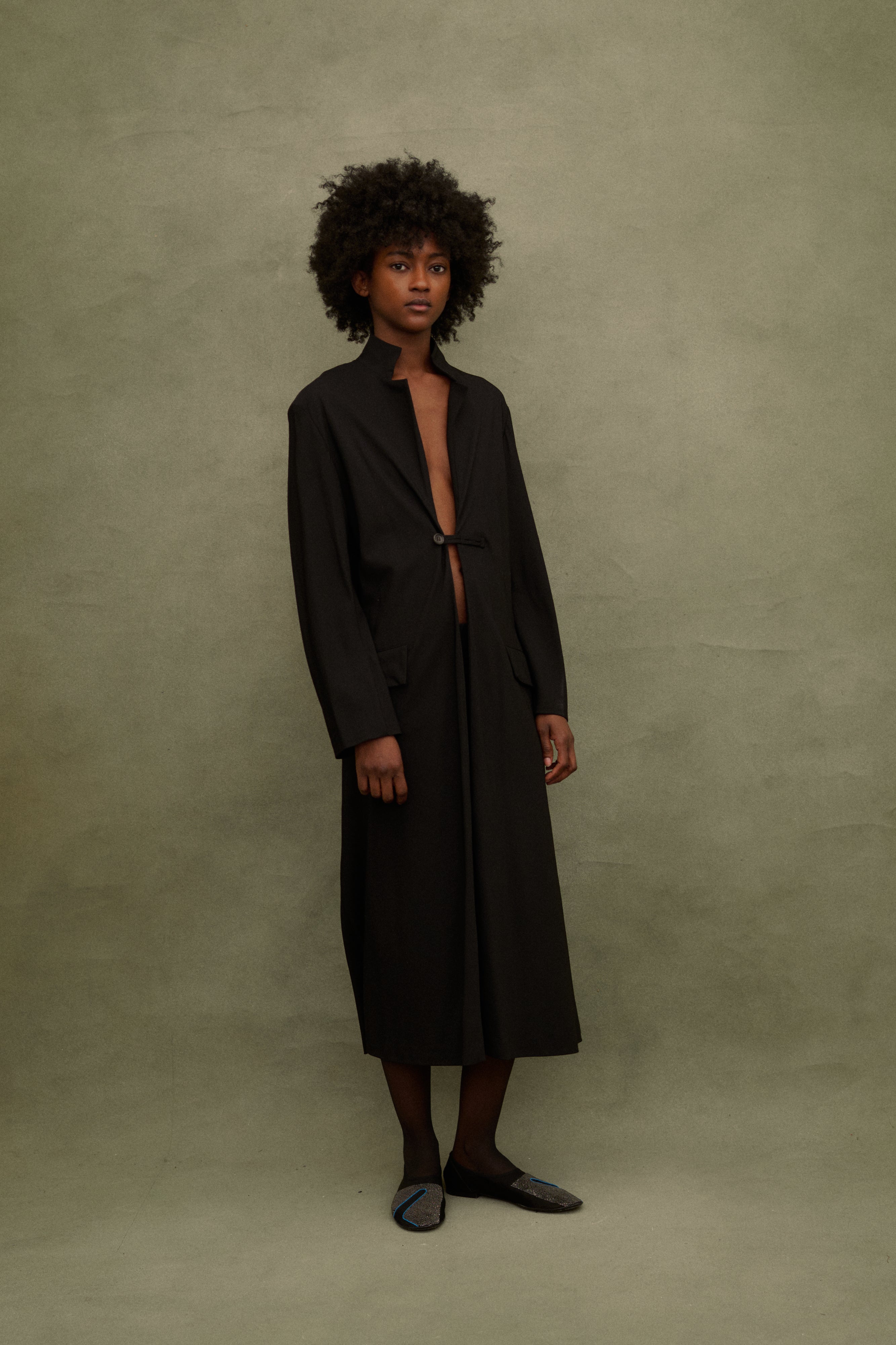Yohji Yamamoto Noir Wool Tunic - Desert Vintage