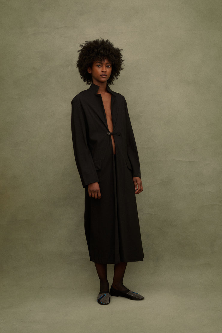 Yohji Yamamoto Noir Wool Tunic - Desert Vintage