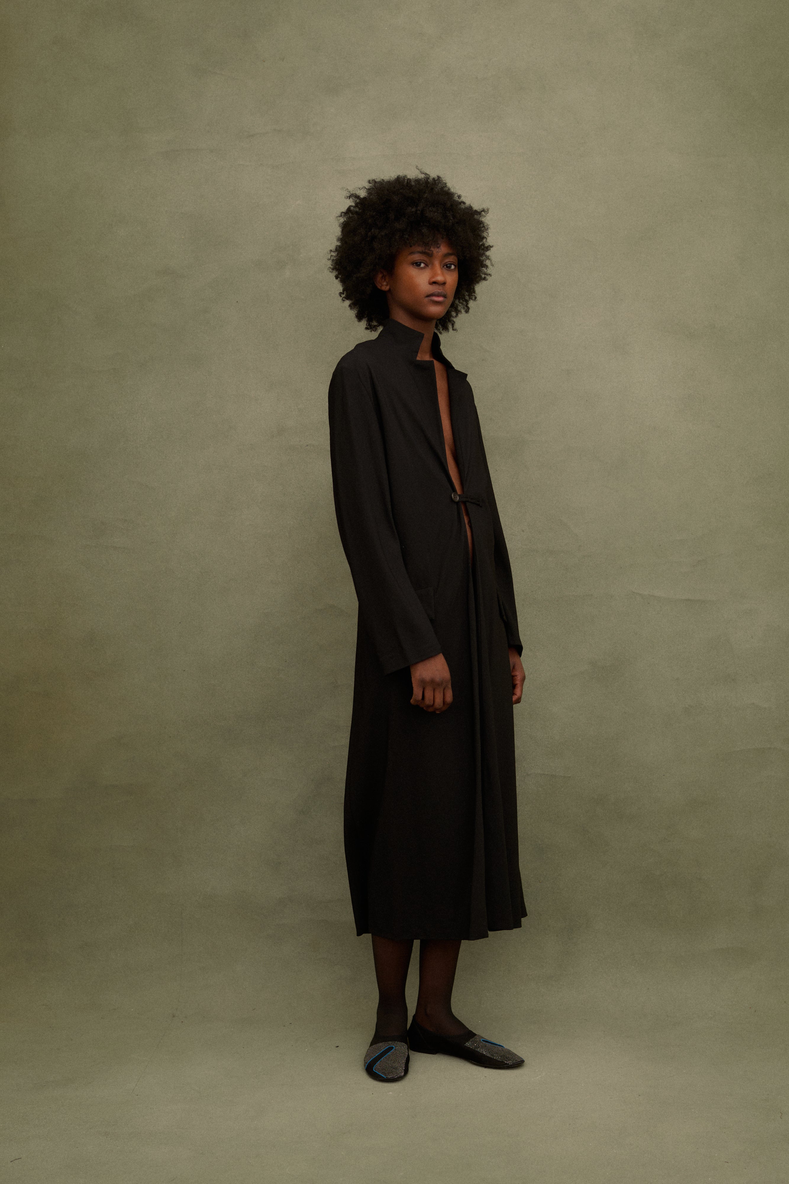 Yohji Yamamoto Noir Wool Tunic - Desert Vintage