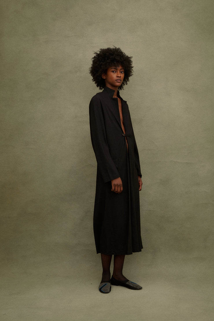 Yohji Yamamoto Noir Wool Tunic - Desert Vintage
