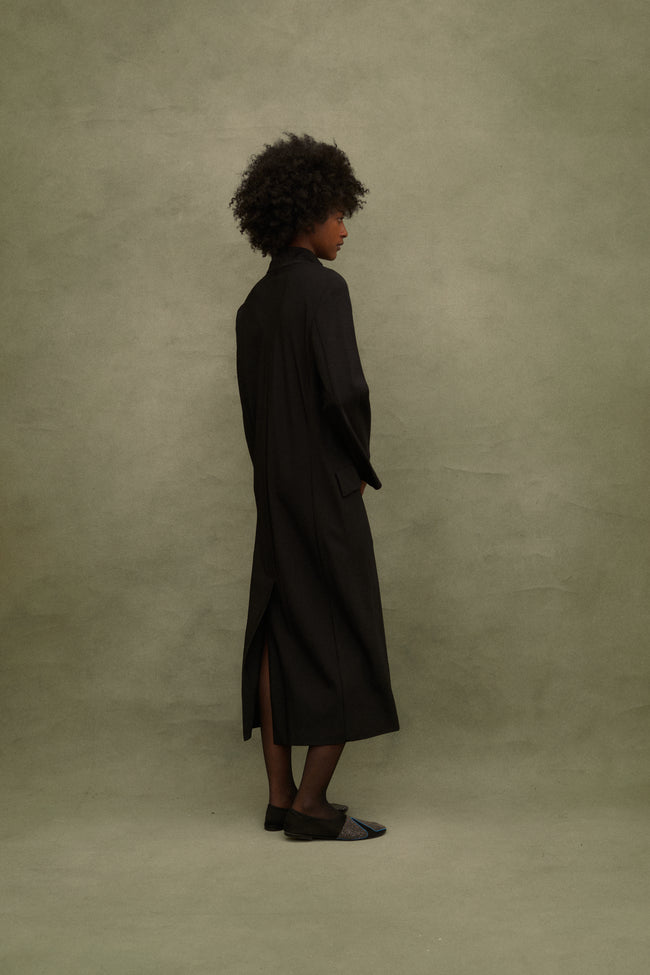 Yohji Yamamoto Noir Wool Tunic - Desert Vintage