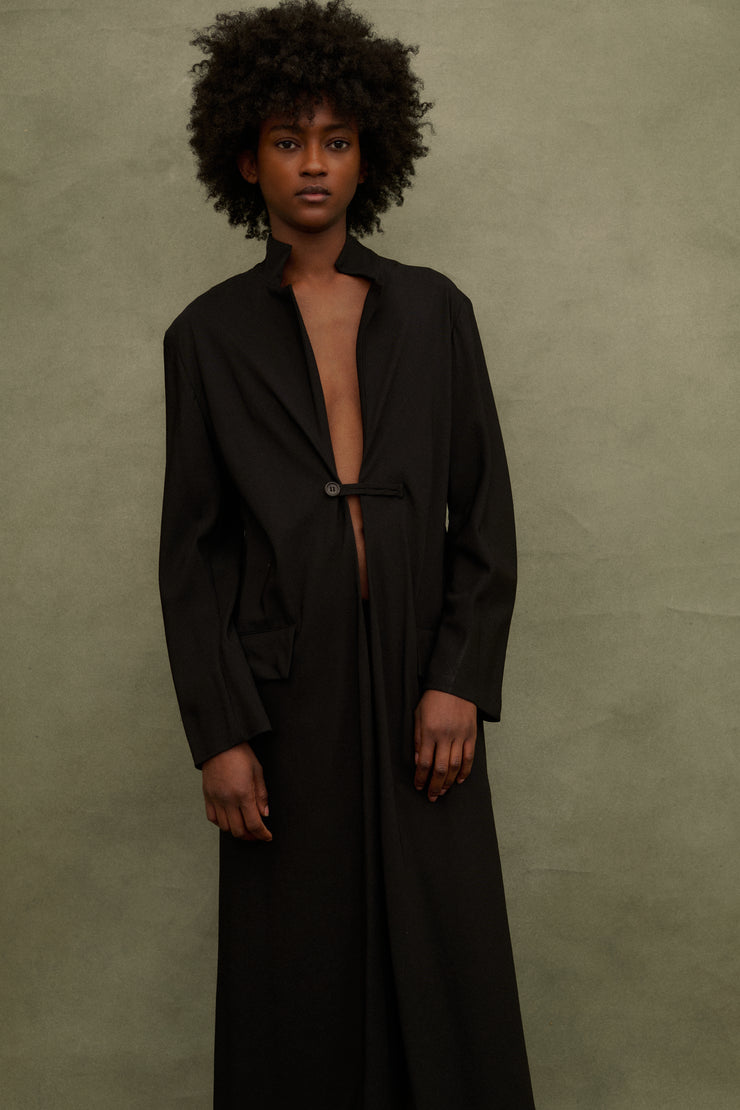Yohji Yamamoto Noir Wool Tunic - Desert Vintage