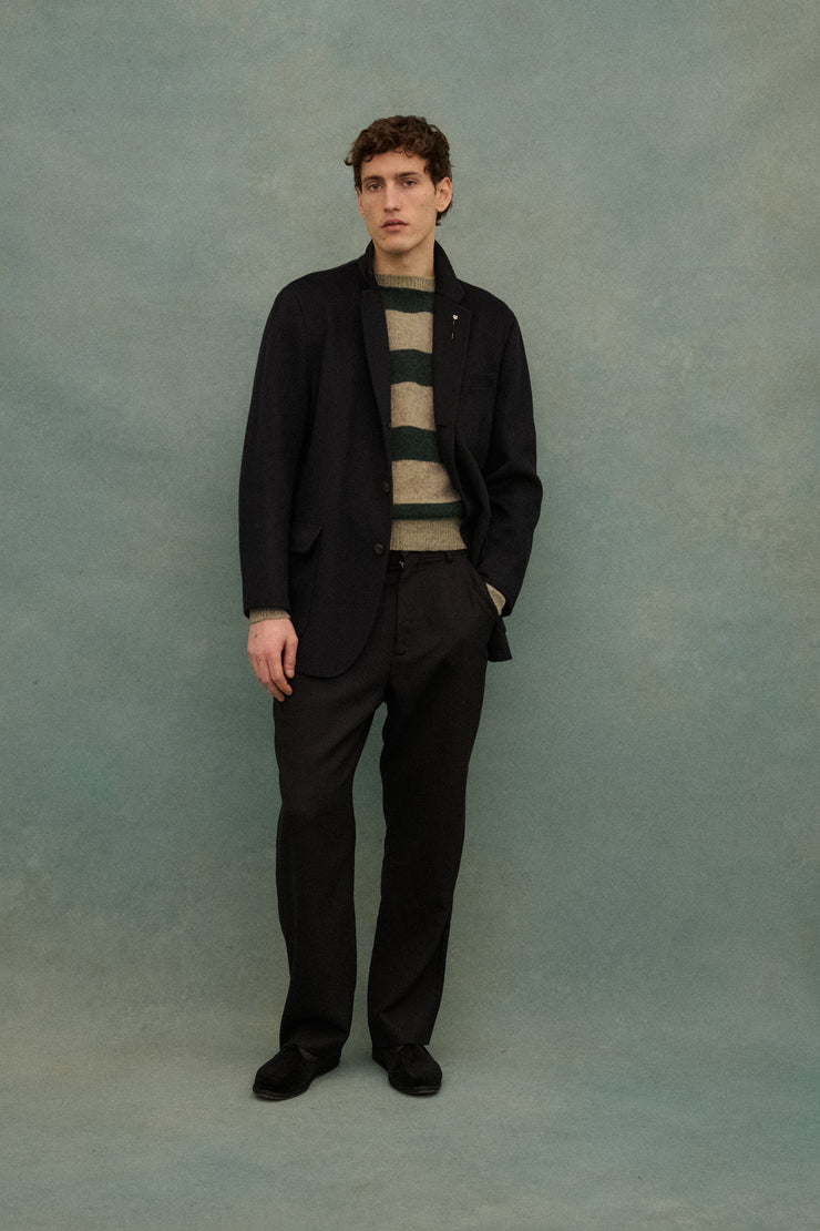 Armani Black Wool Coat - Desert Vintage