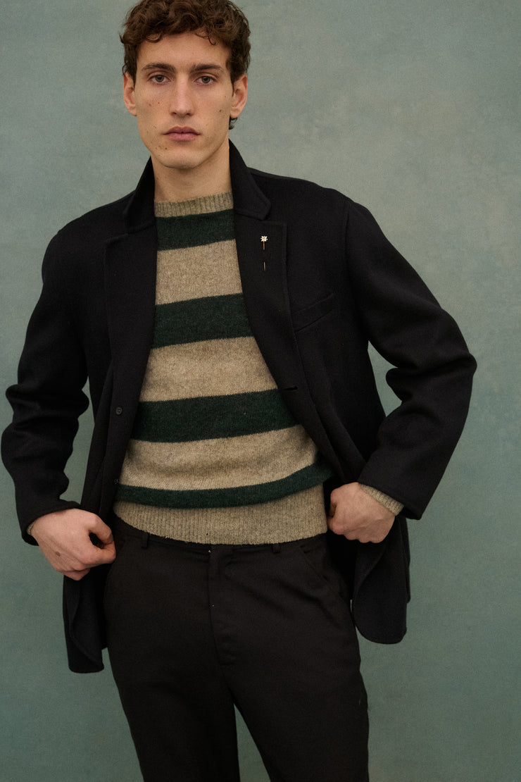 Armani Black Wool Coat - Desert Vintage