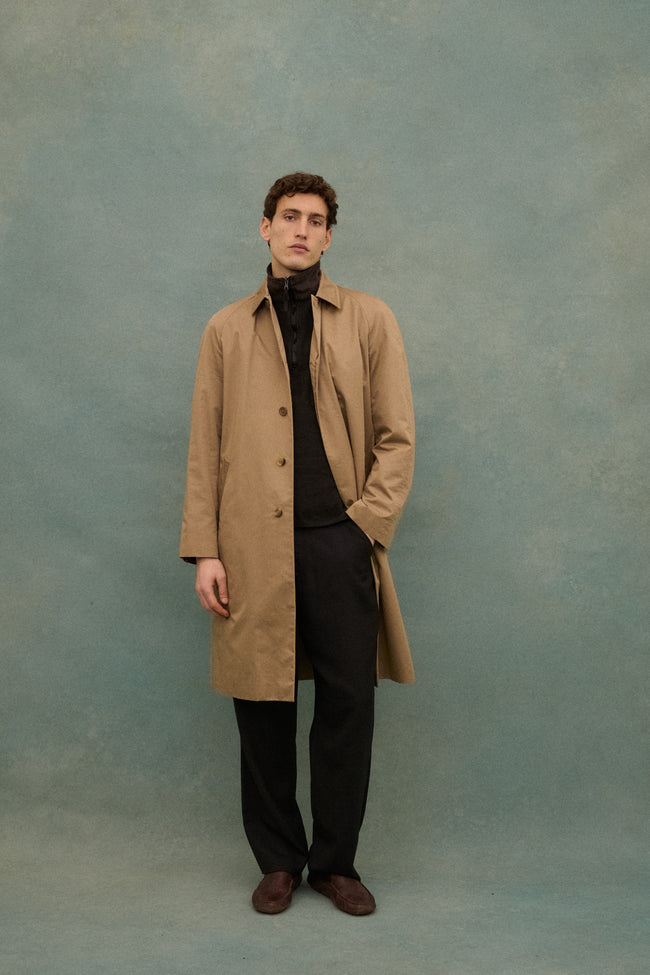 Jil Sander Khaki Trench - Desert Vintage