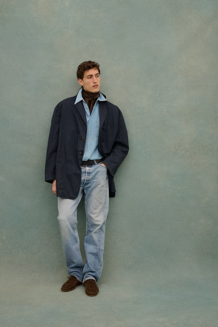 Romeo Gigli Navy Coat - Desert Vintage