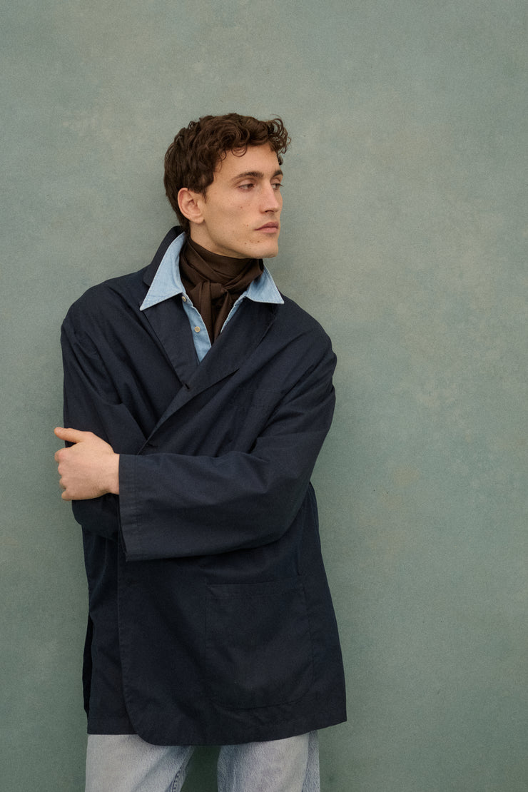 Romeo Gigli Navy Coat - Desert Vintage