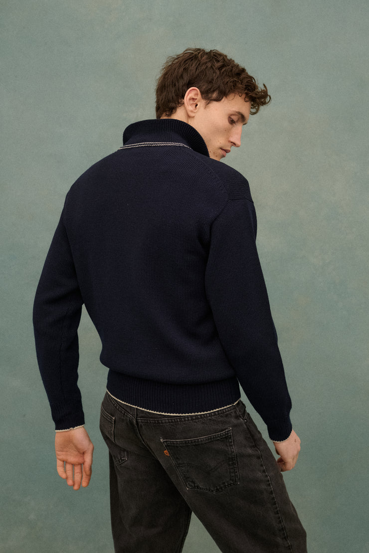 Y's Navy Pullover - Desert Vintage