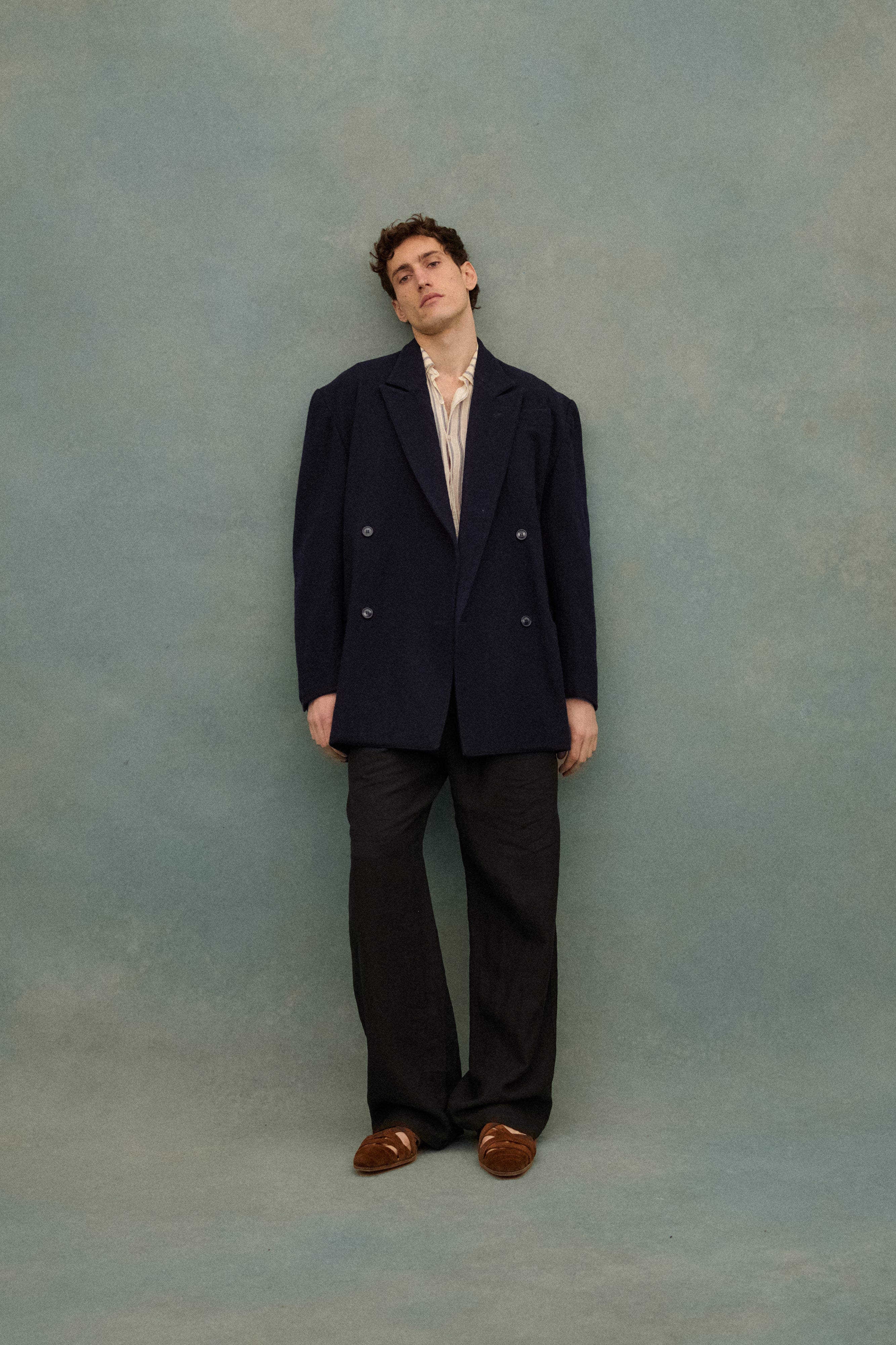 Katharine Hamnett Wool Blazer - Desert Vintage