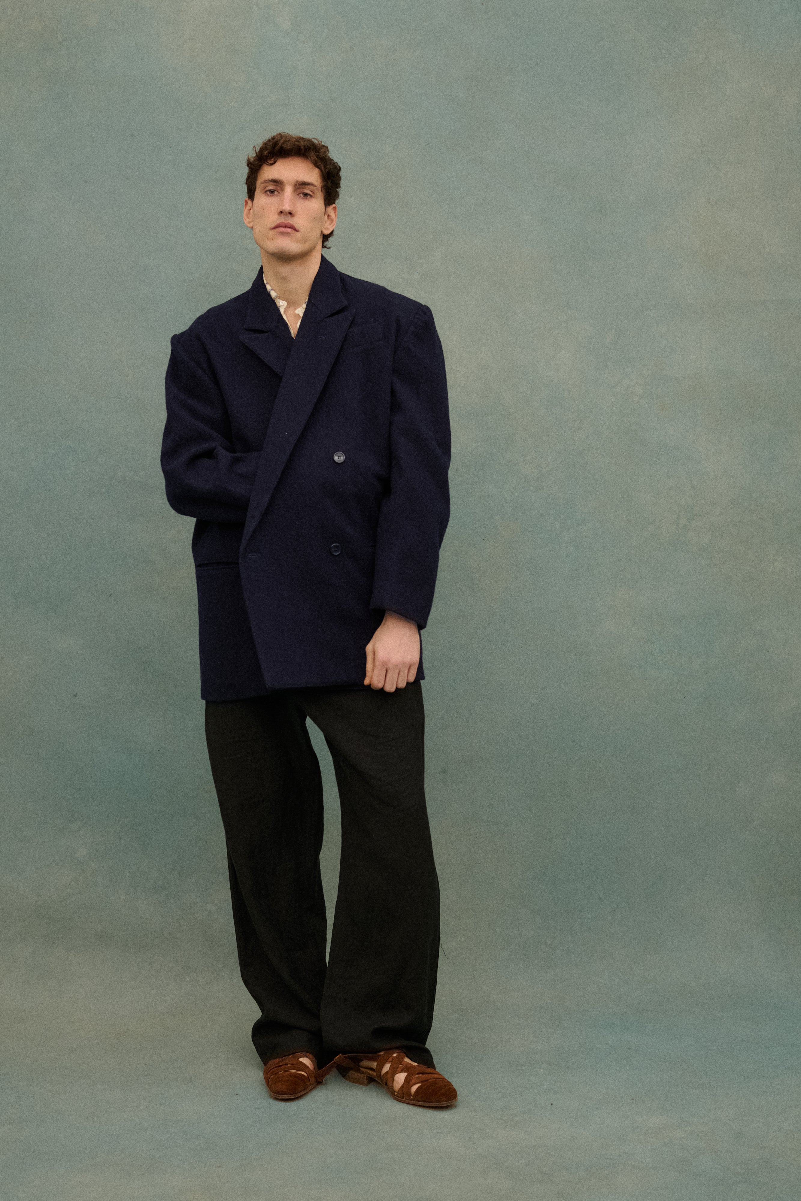 Katharine Hamnett Wool Blazer - Desert Vintage