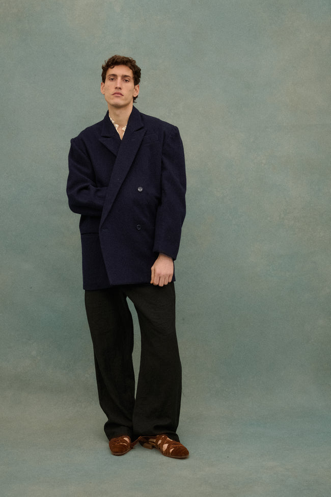 Katharine Hamnett Wool Blazer - Desert Vintage