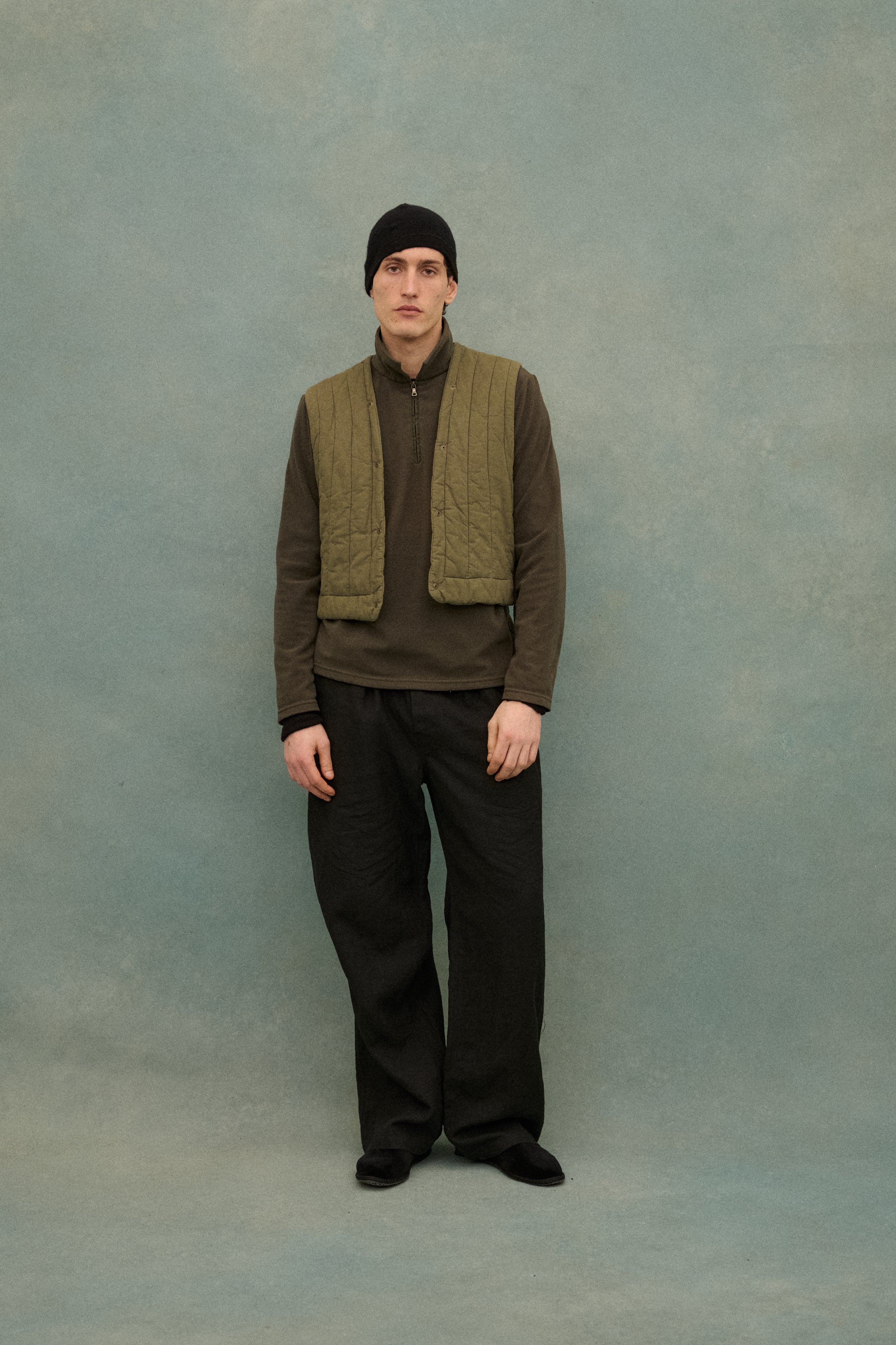 Giorgio Armani Quilted Vest - Desert Vintage